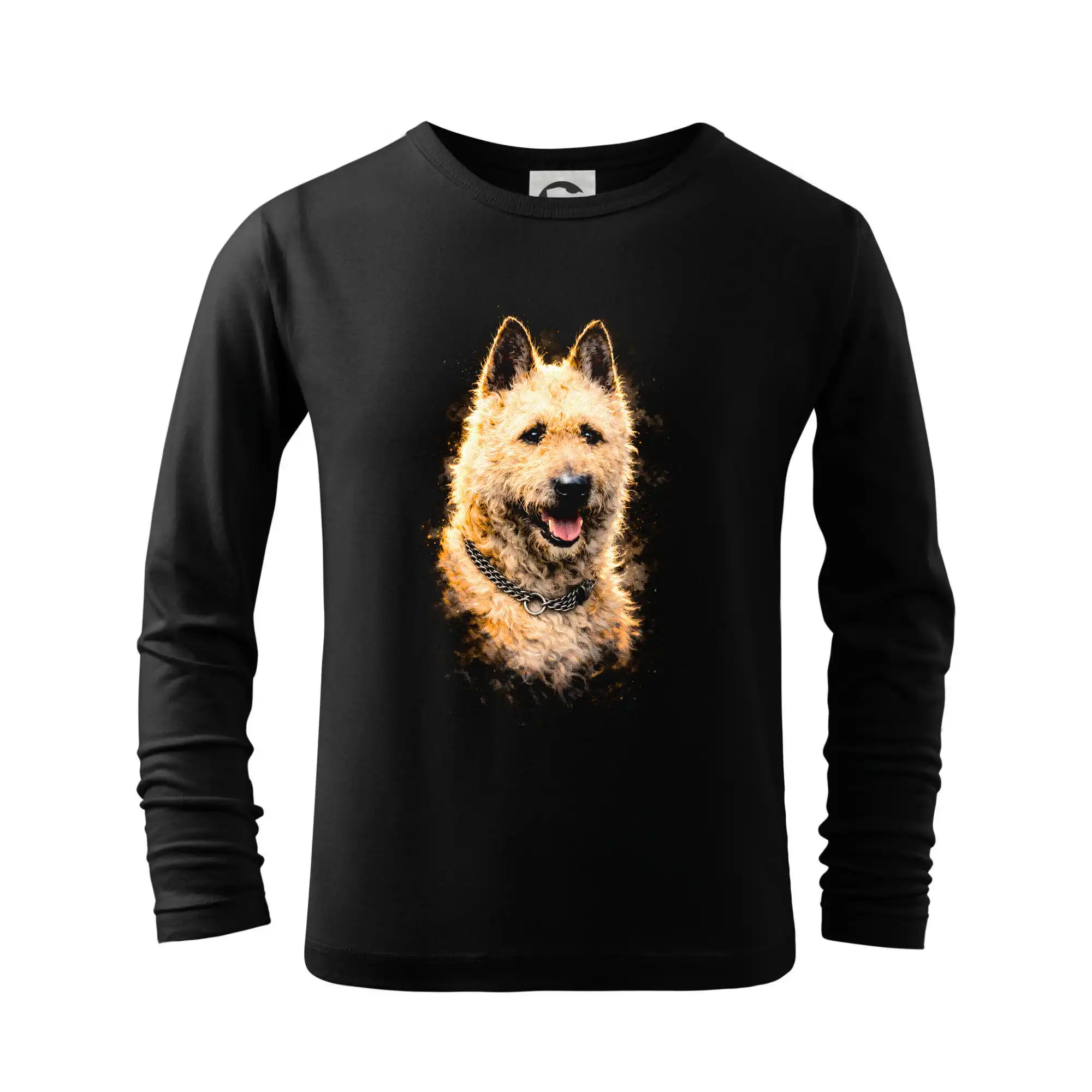 Ostatné psie plemená - Obrázok poltón belgický ovčiak laekenois - Tričko detské Long Sleeve