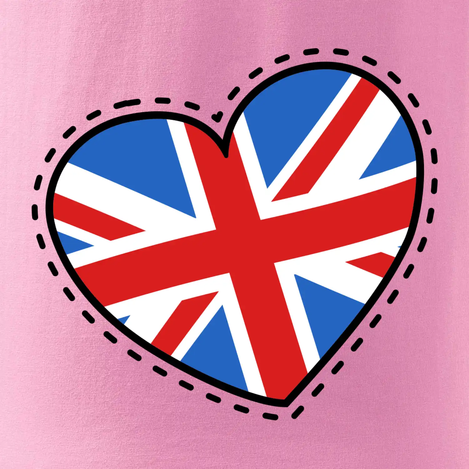 Británie srdce prso