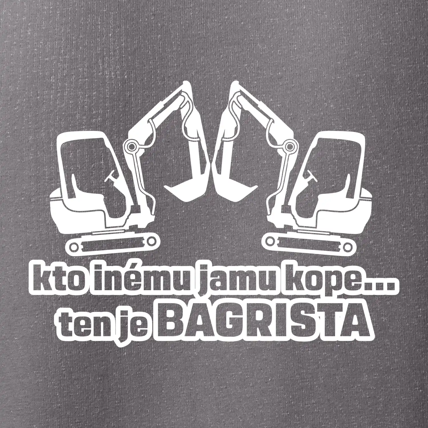 Kto inému jamu kope, ten je bagrista