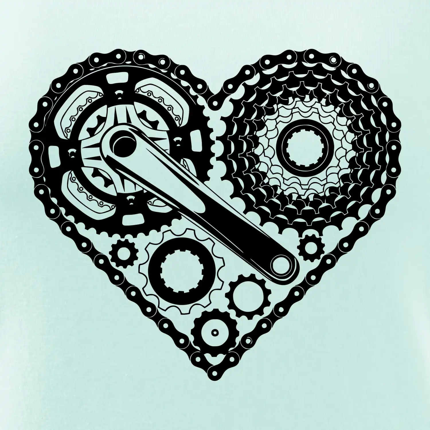 Srdce plné cyklo dílů