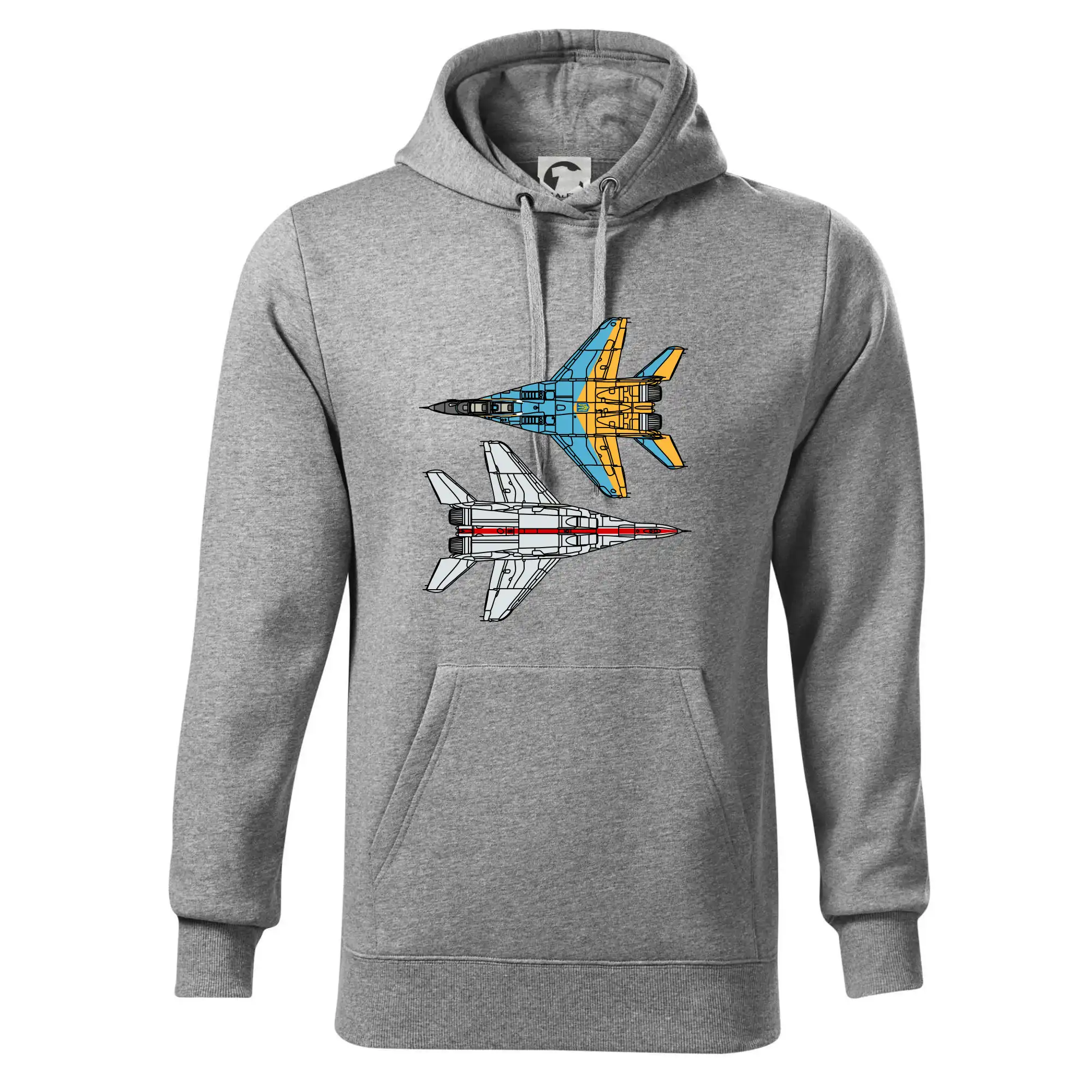 Mig 29 Fulcrum ze spoda a ze zhora