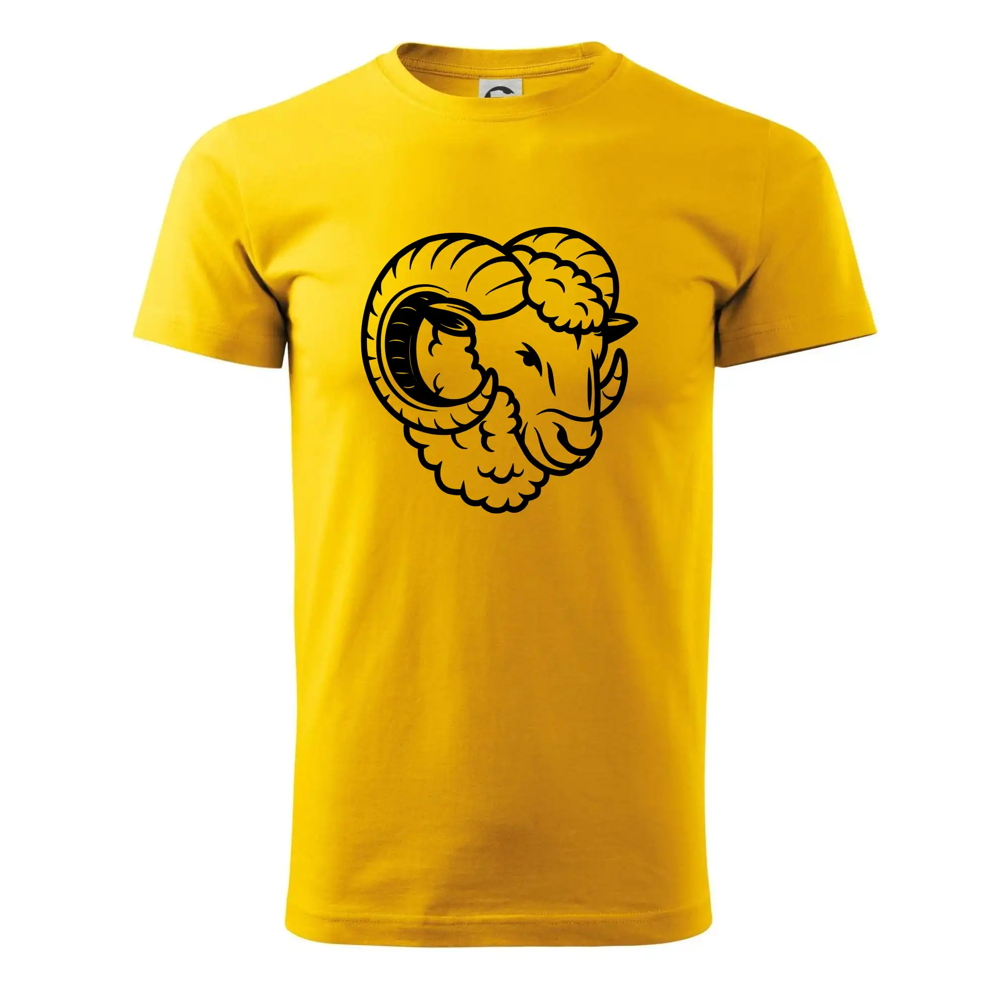 Černá Hlava berana obrys