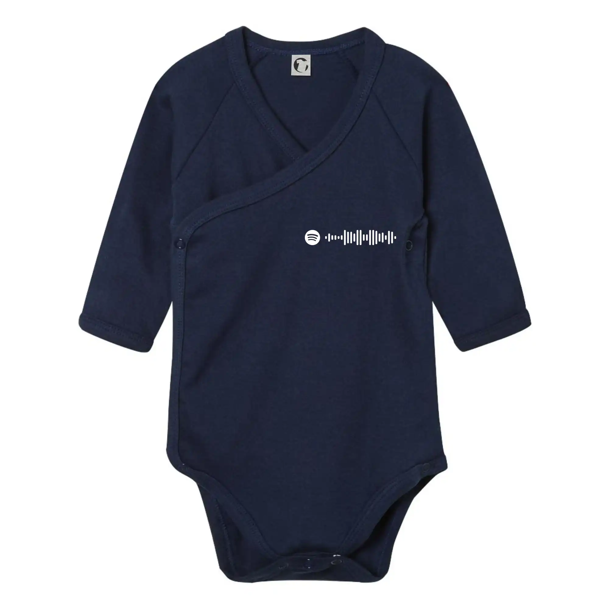 Spotify kód na prsu