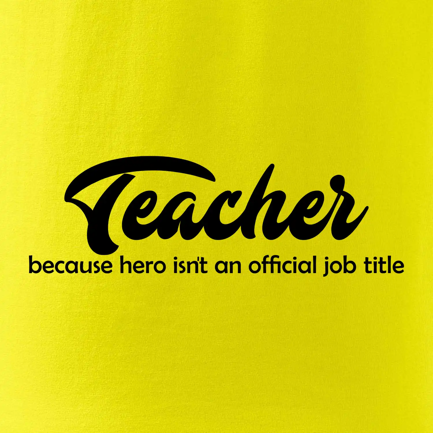 Teacher title