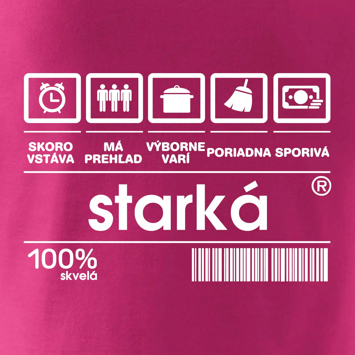 Čiarový kód - starká