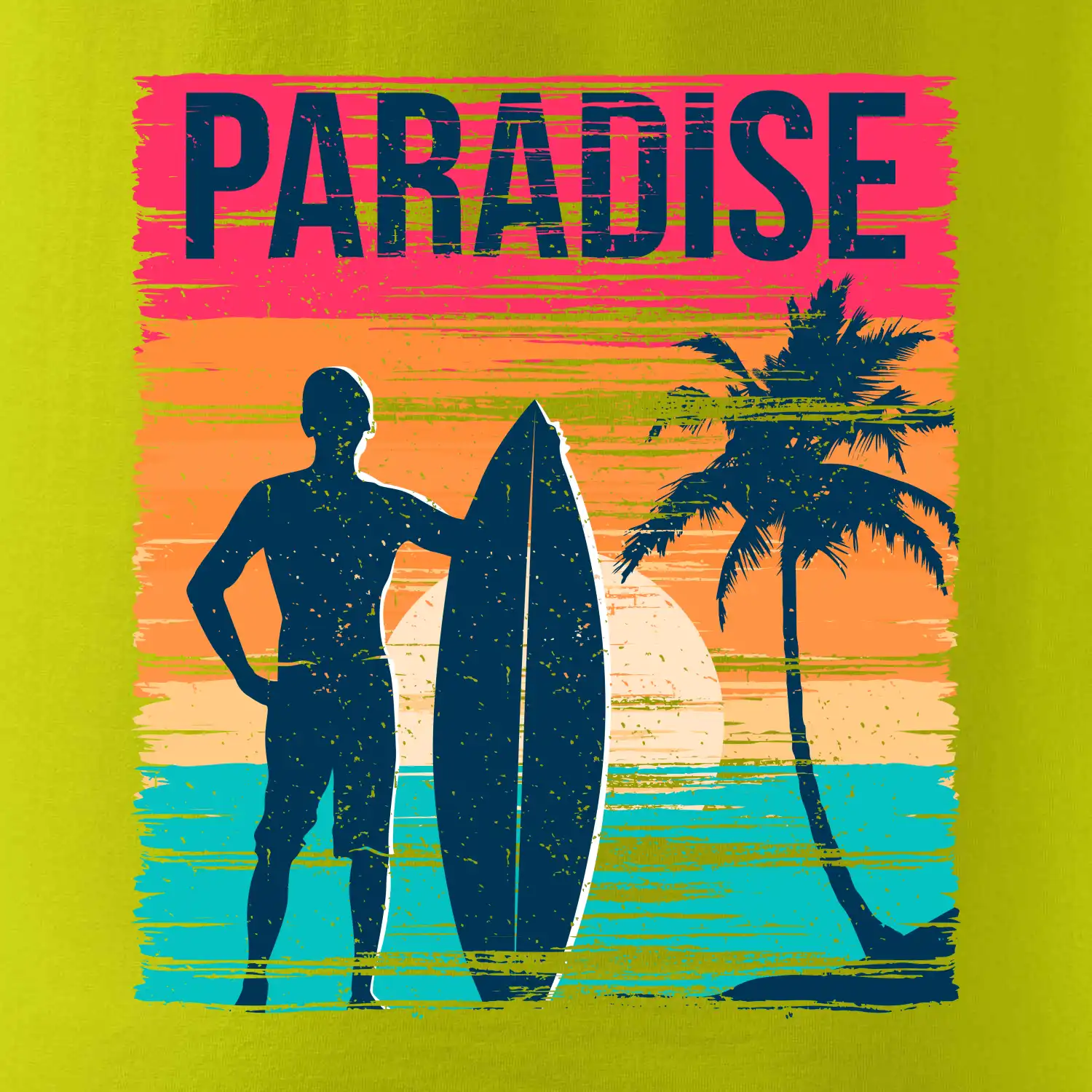 Paradise - barevný čtverec