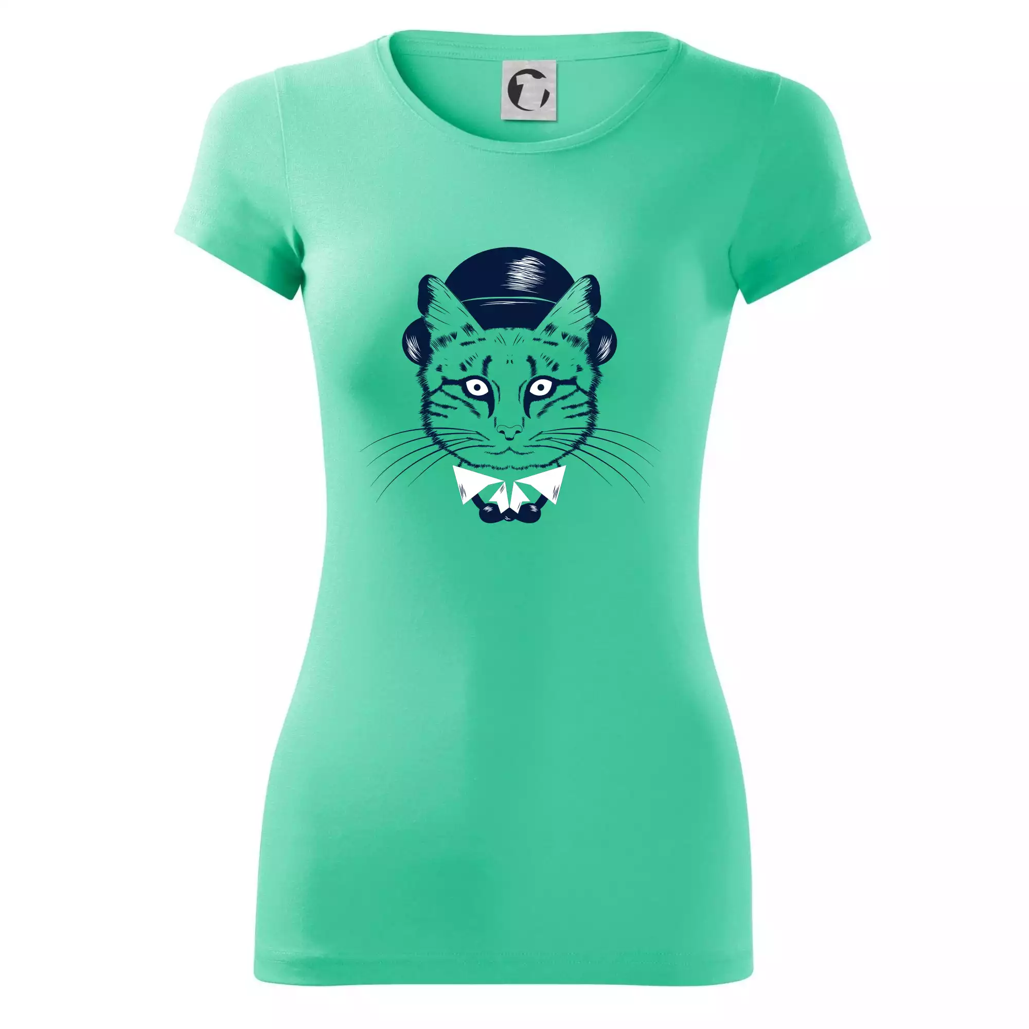 Kočka hipster s kloboukem