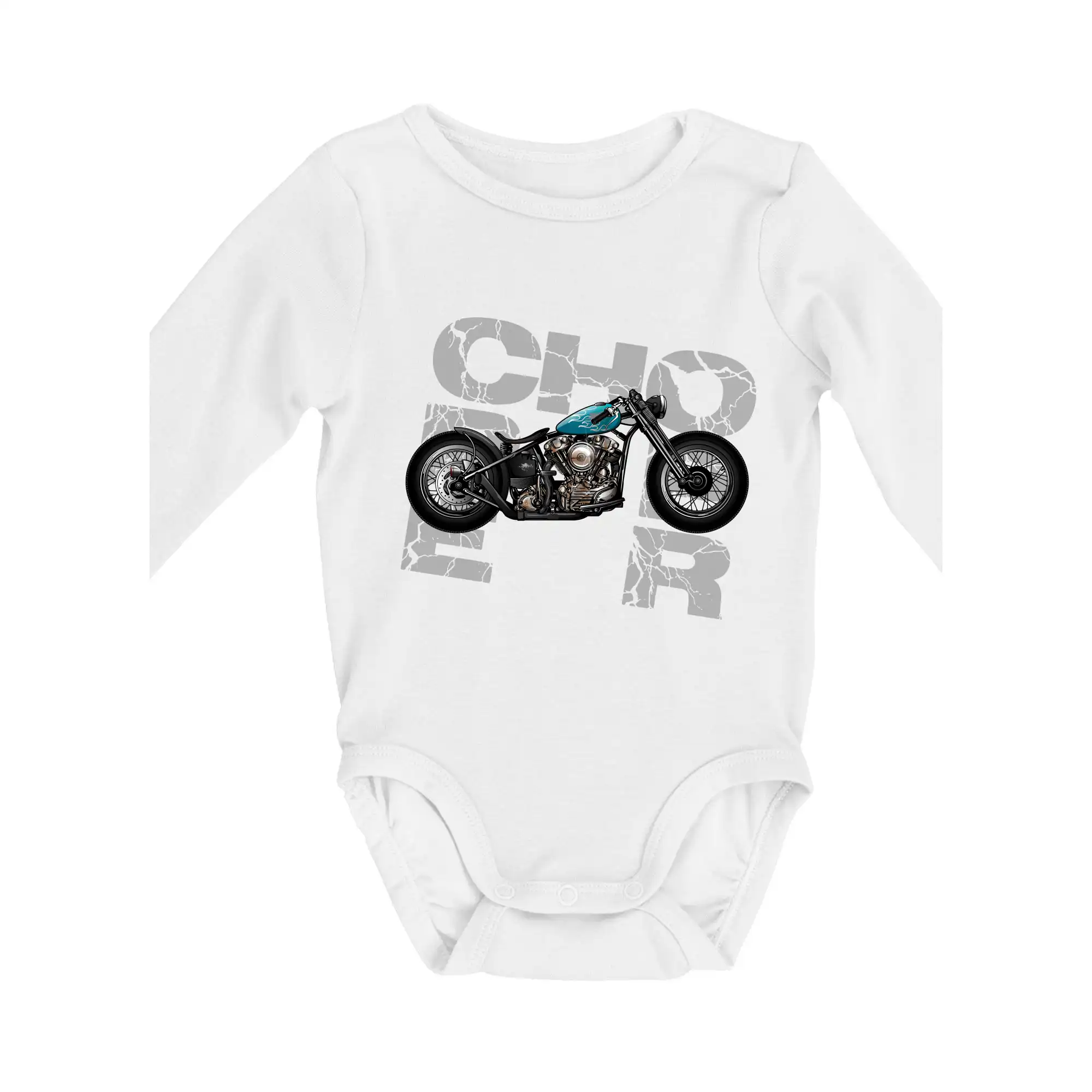 Chopper triko - Chopper 001 - Body dojčenské s dlhým rukávom
