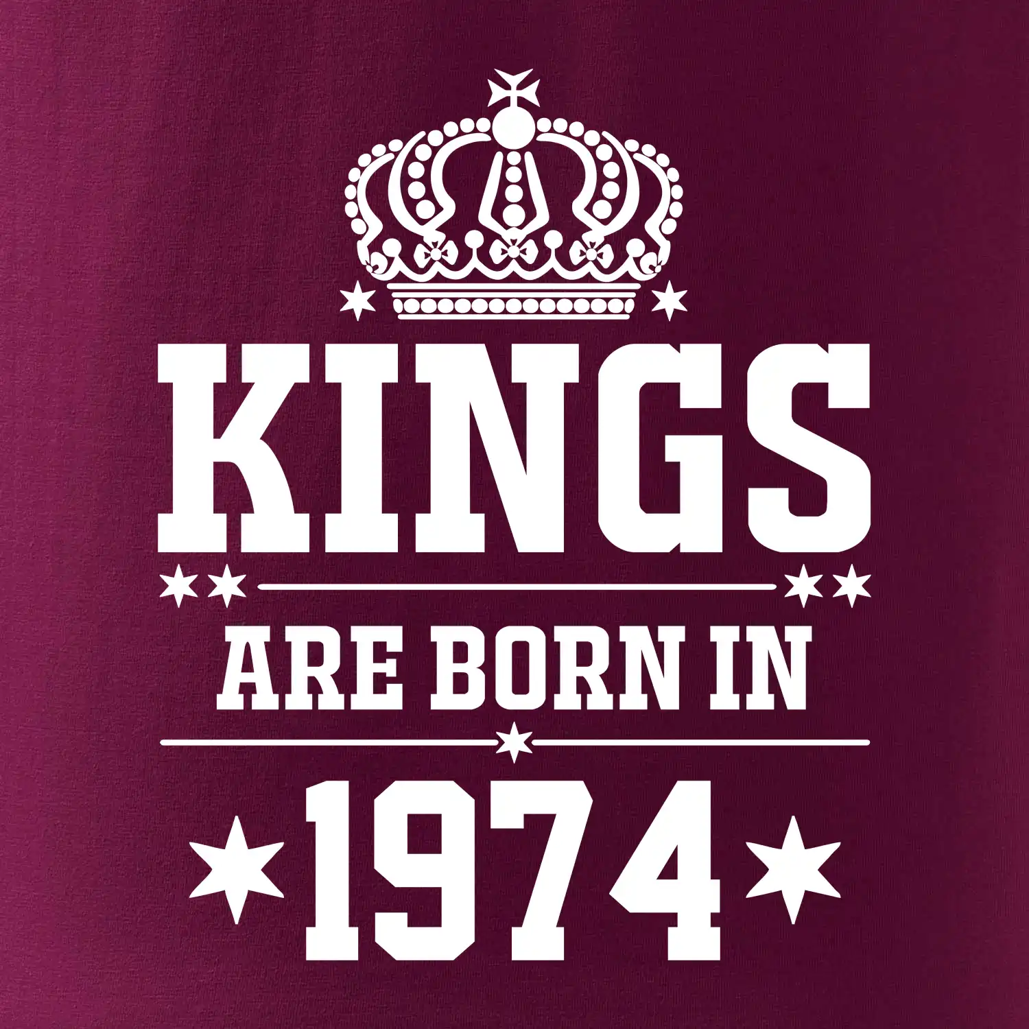 Kings are born in 1974