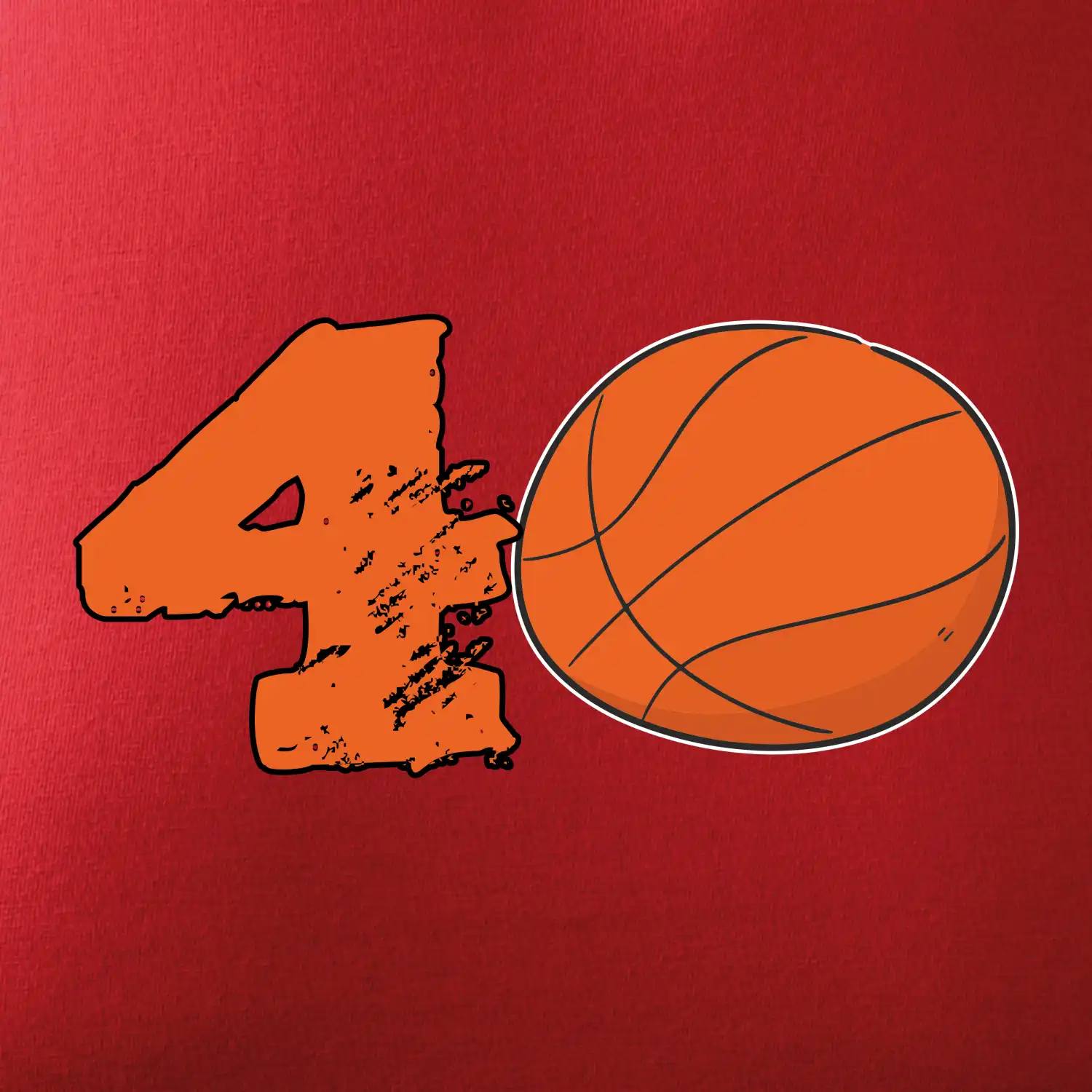 Basketball kulaté narozeniny 40