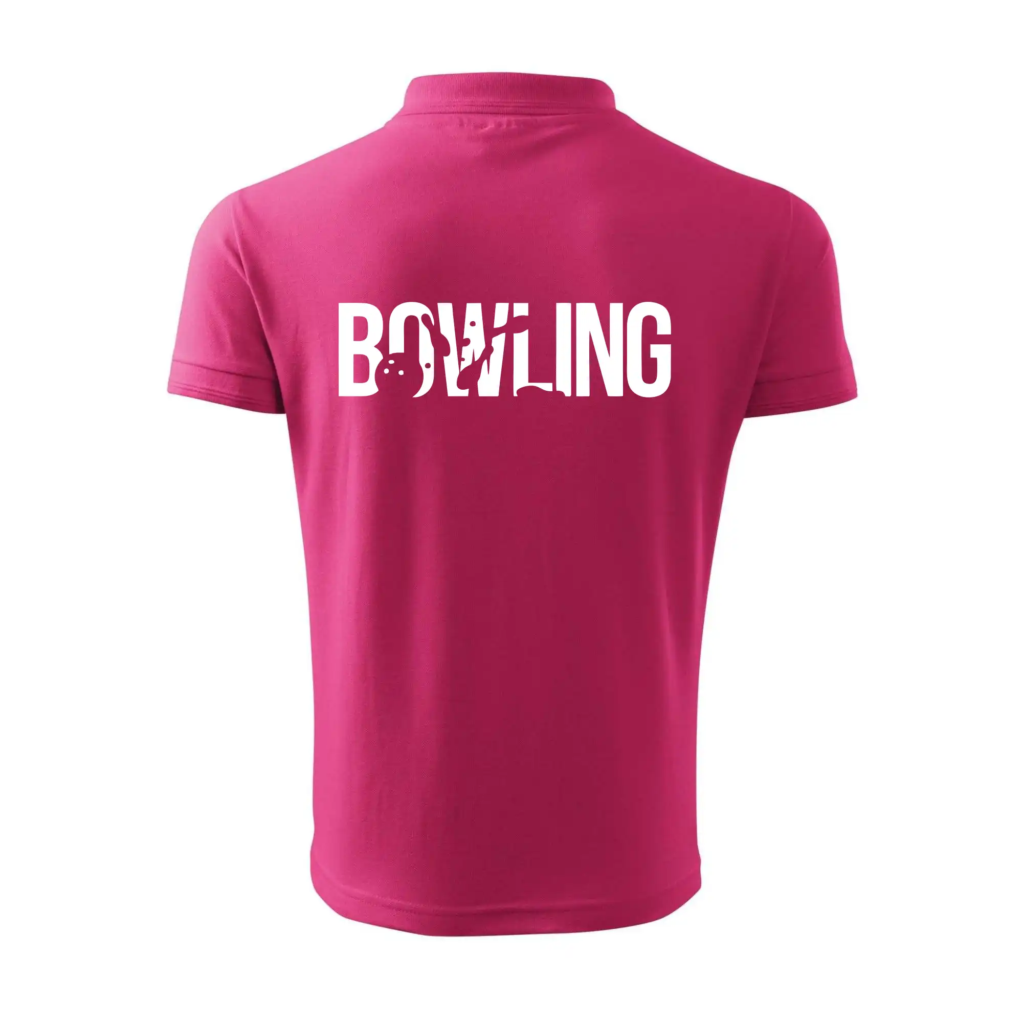 Bowling nápis kuželky