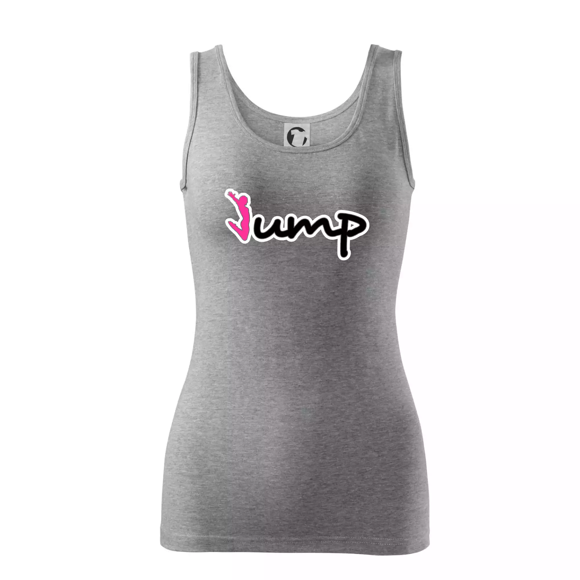 Jump - nápis a panáček