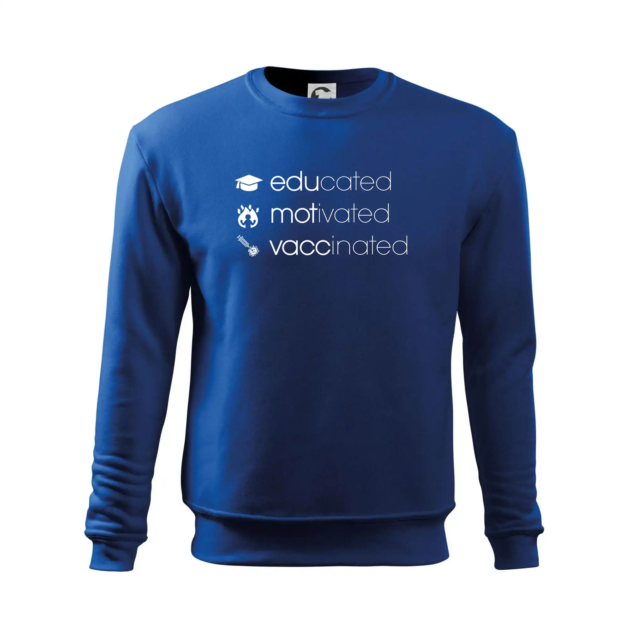 Educated motivated vaccinated