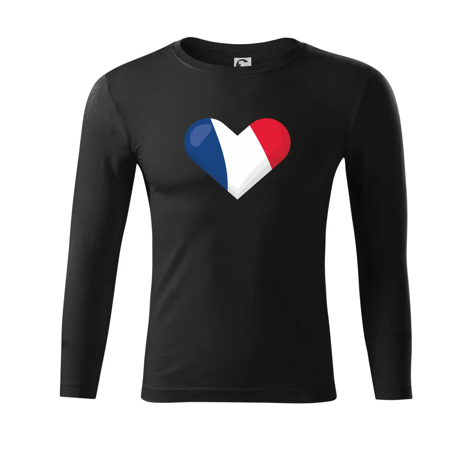 Francouzská vlajka srdce