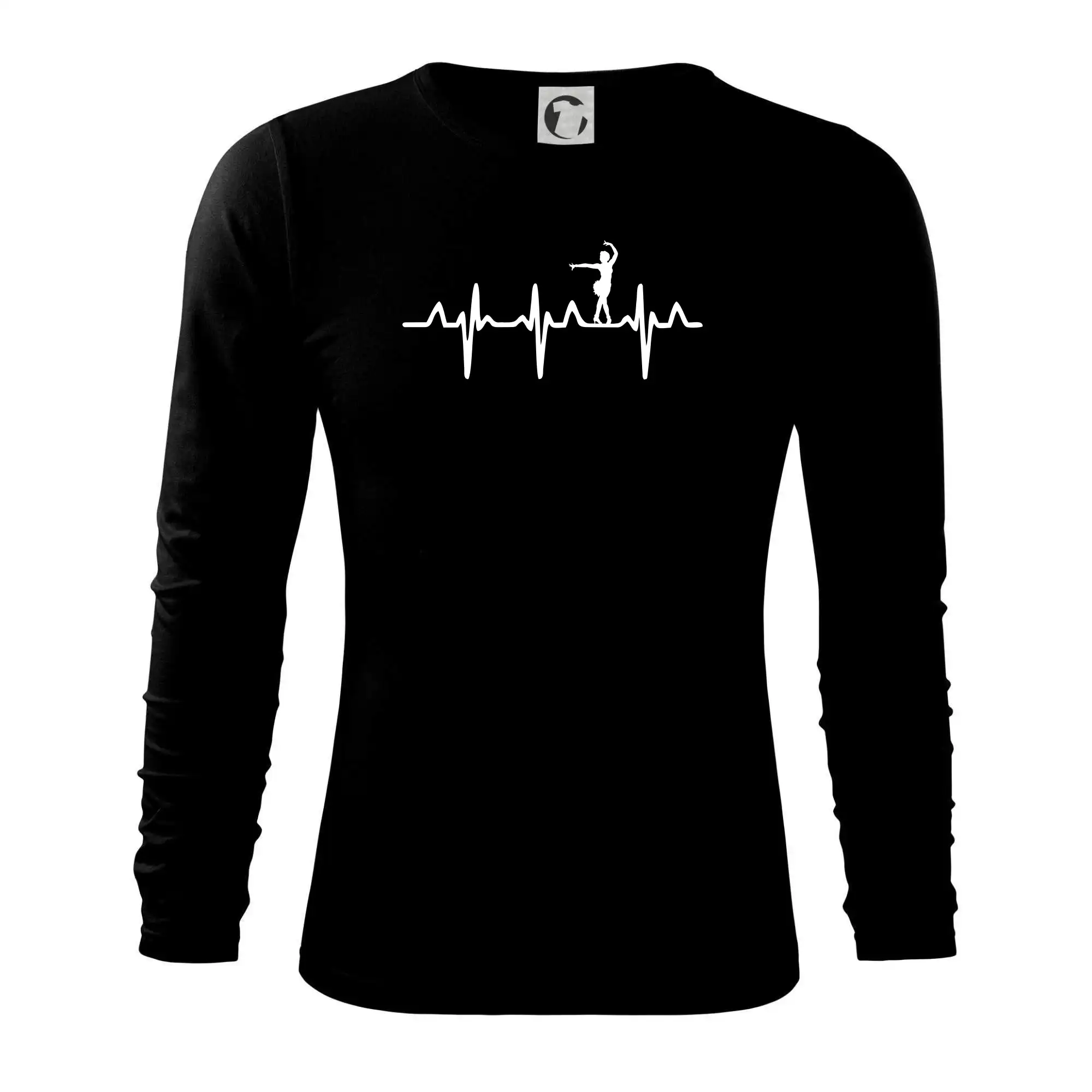 EKG tanečnice salsy