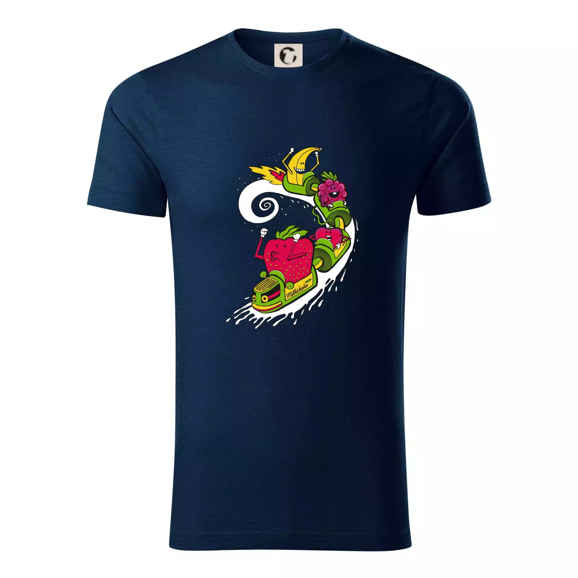 Milkshake vlak kreslený (Pecka design)