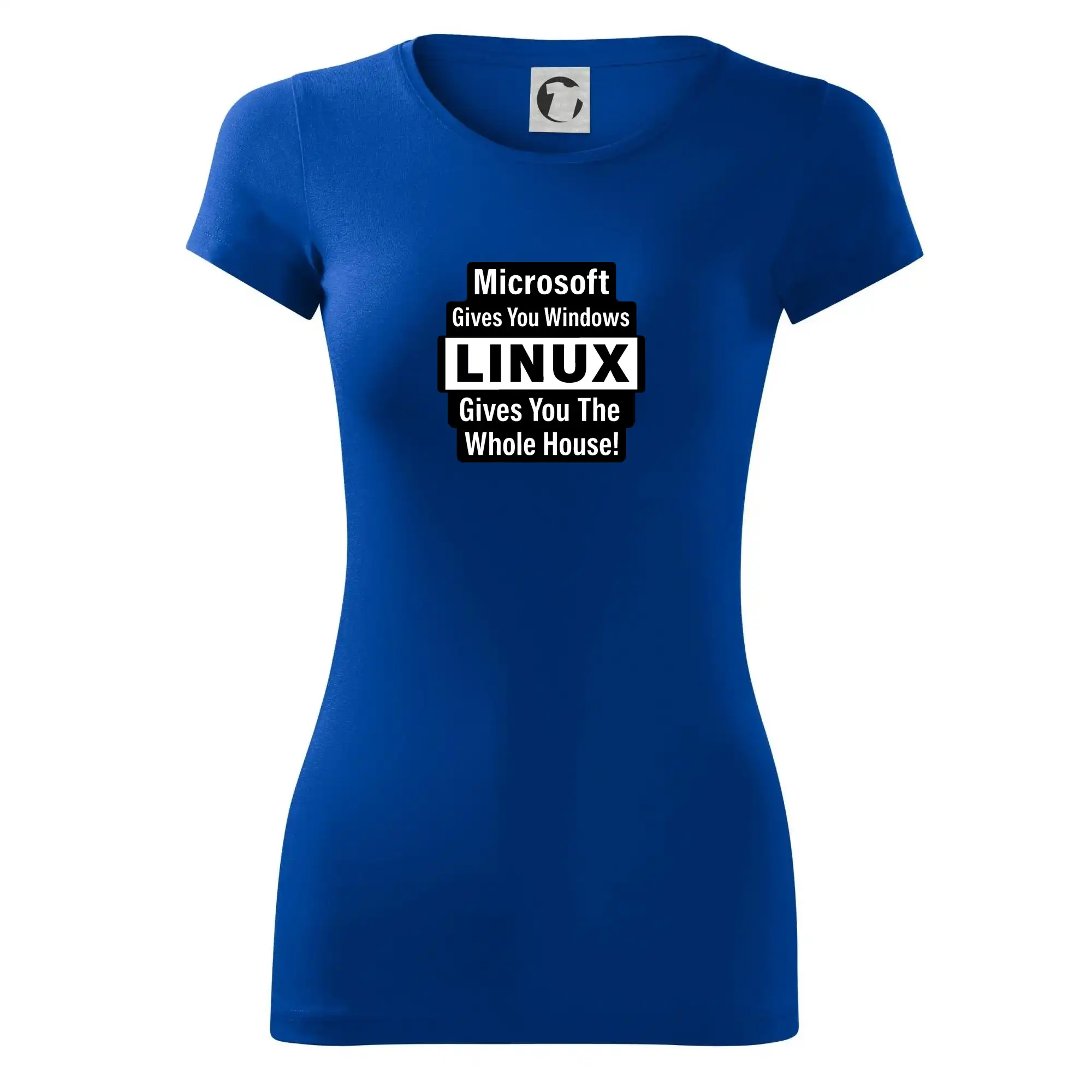 Microsoft Gives You Windows LINUX Gives You The Whole House!