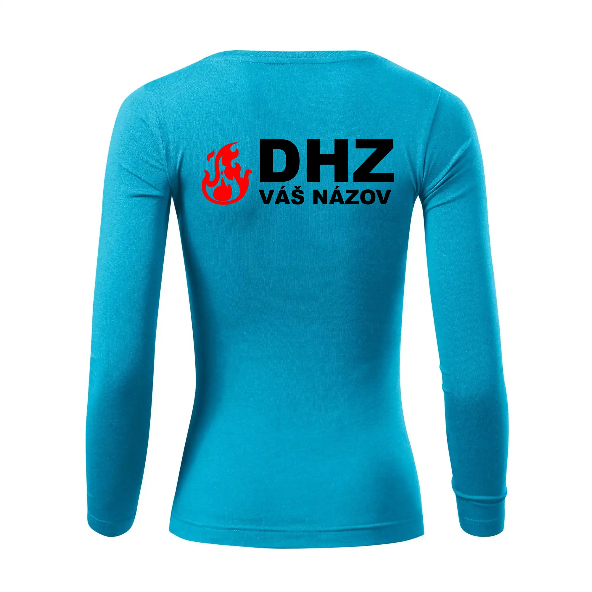 DHZ (oheň, firesport, názov sboru - vlastný nápis)