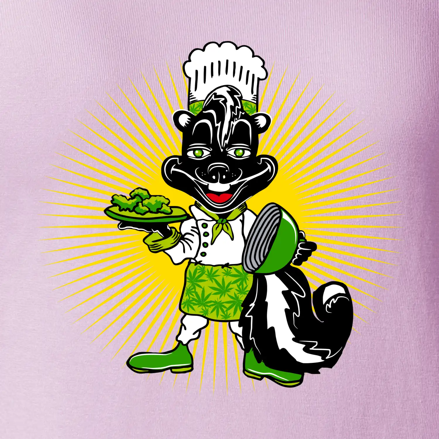 Skunk kuchař (Pecka design)