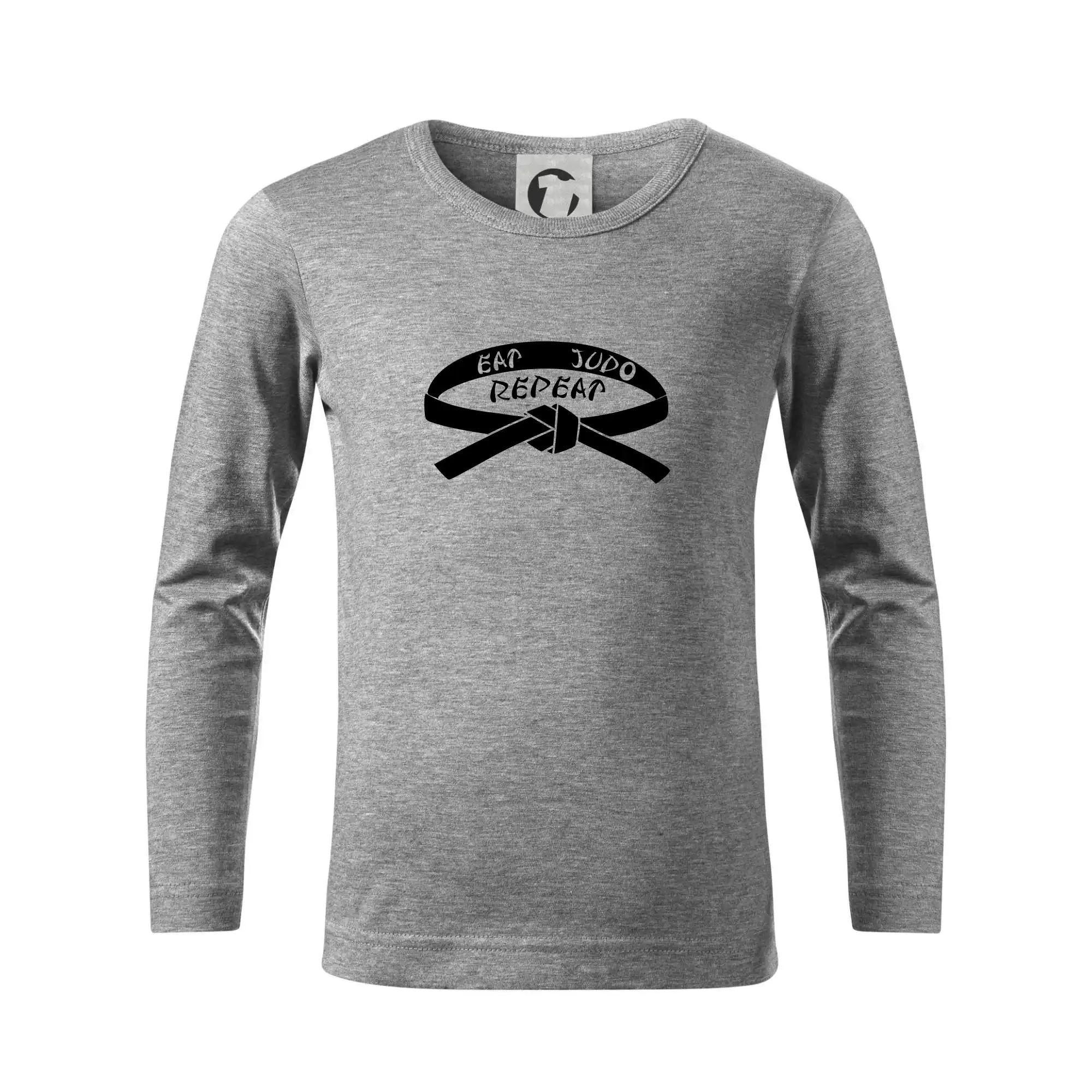Tričká Judo - Judo eat repeat - Tričko detské Long Sleeve