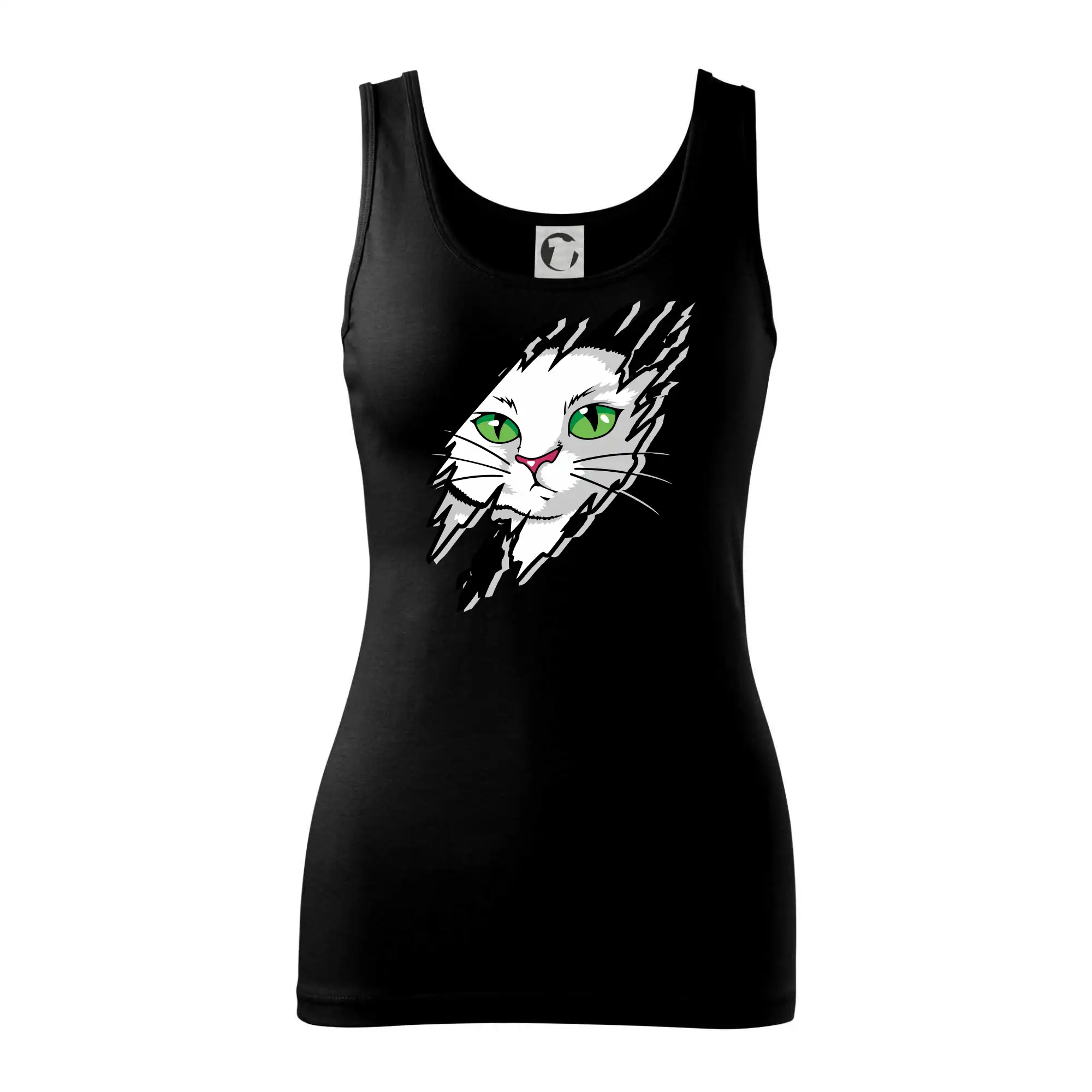 Kočka v roztrženém triku