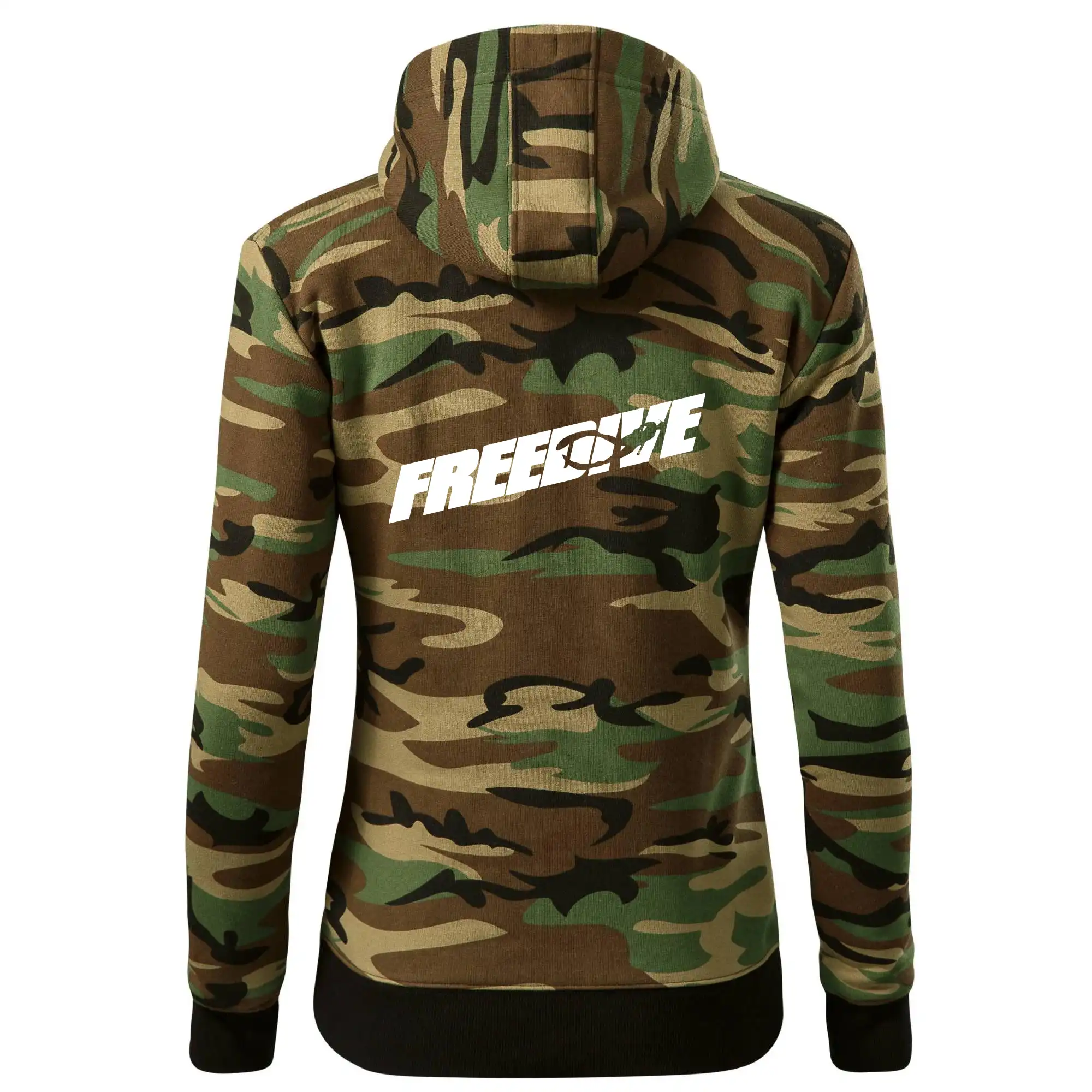 Freedive - nápis s potápěčem