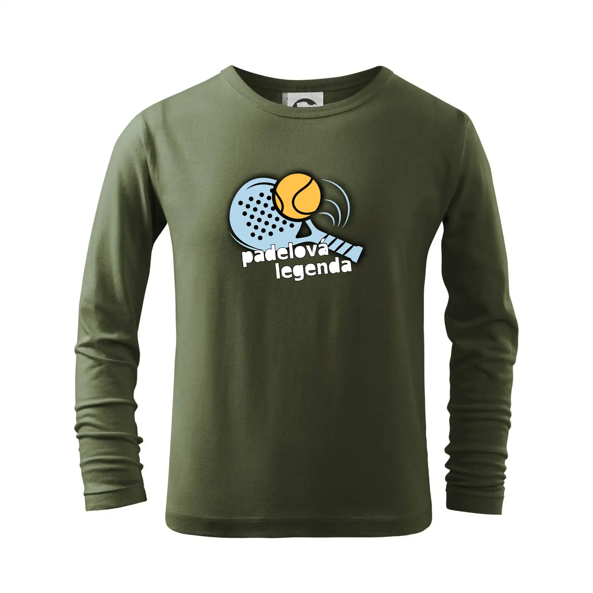 Tričká s motívmi Padel tenis - Padelová legenda - Tričko detské Long Sleeve