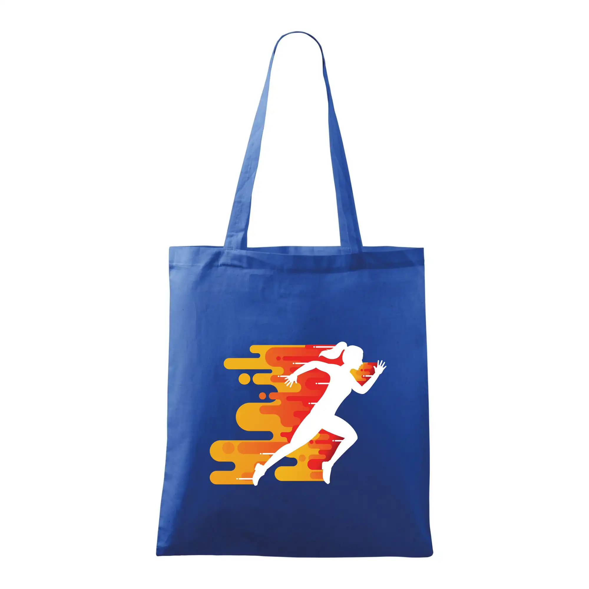 Běhání - oranžová žena