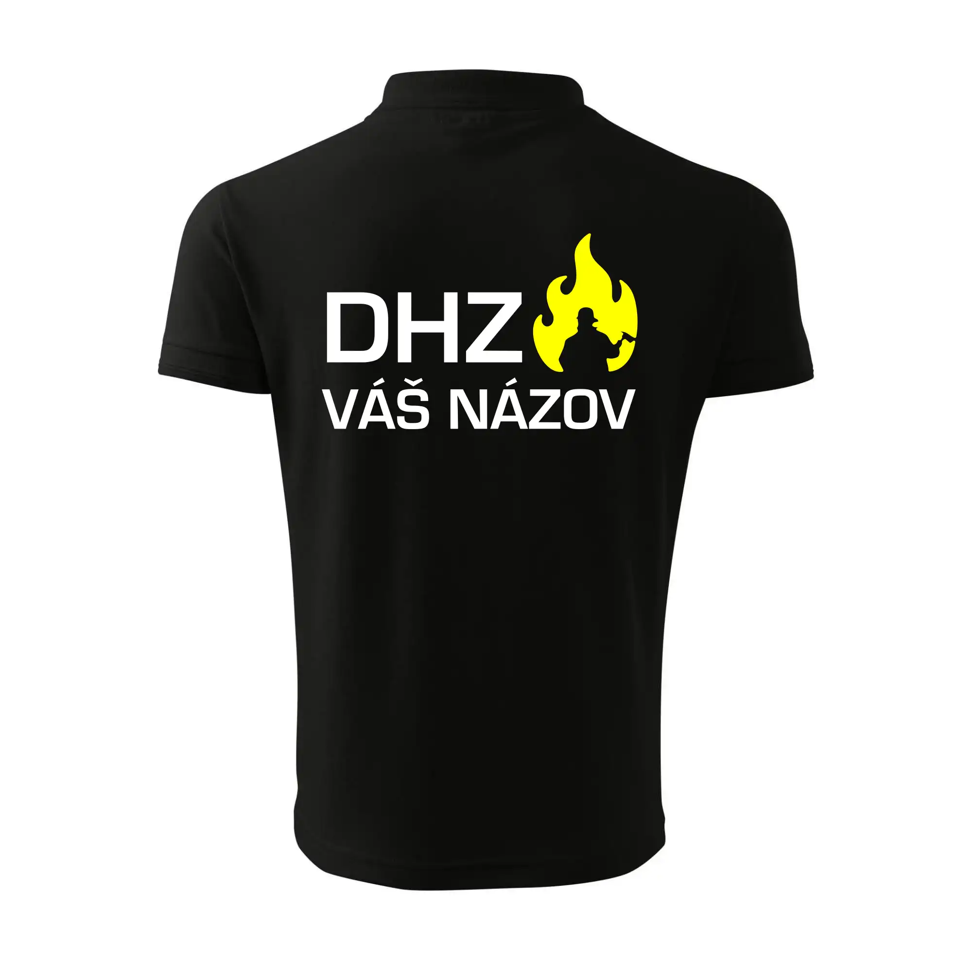 DHZ - Váš názov - FLUO + Reflexná potlač