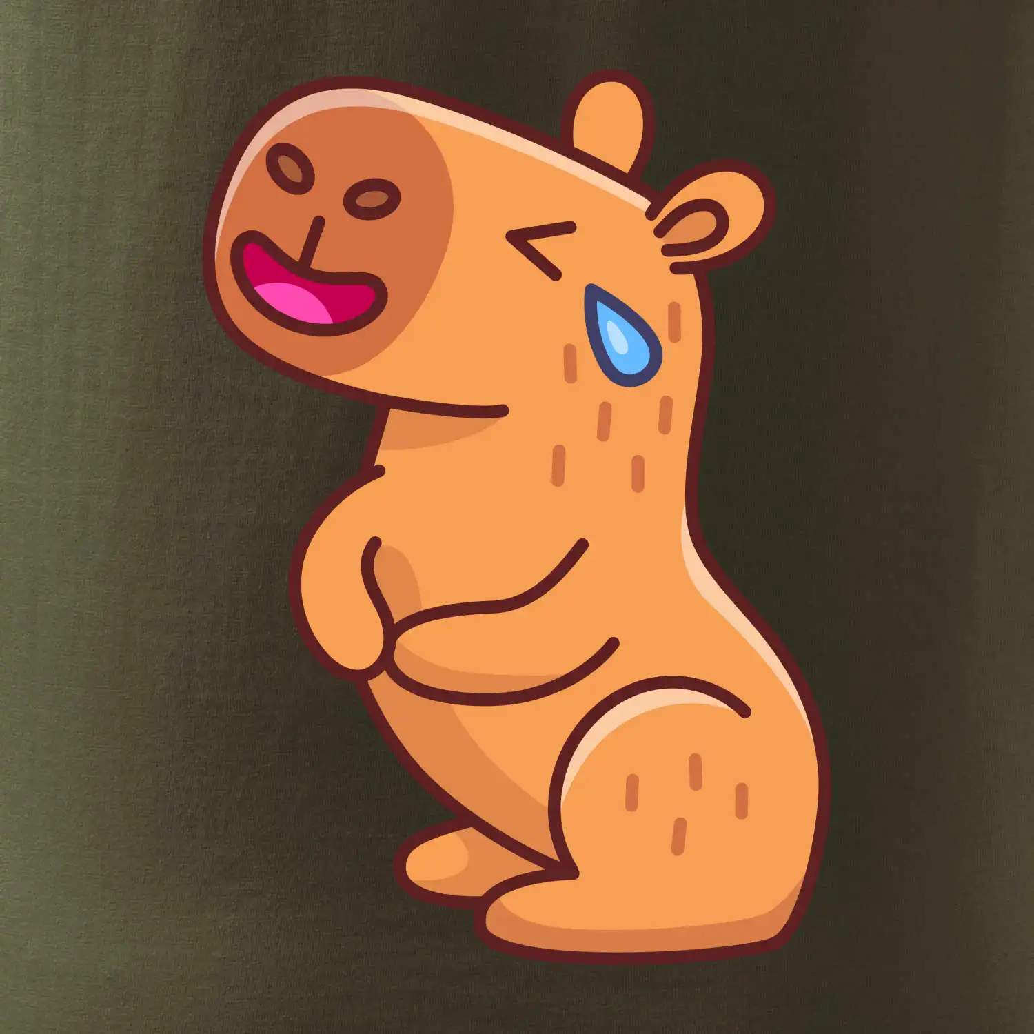 Smutná kapybara