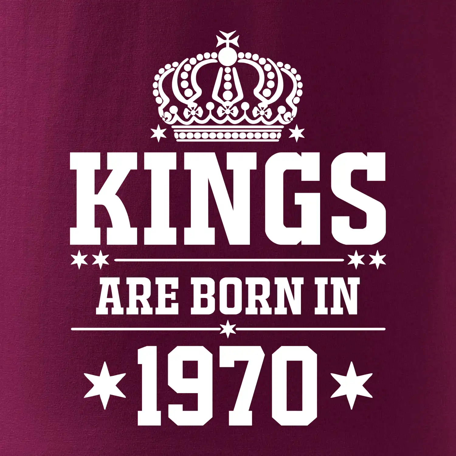 Kings are born in 1970