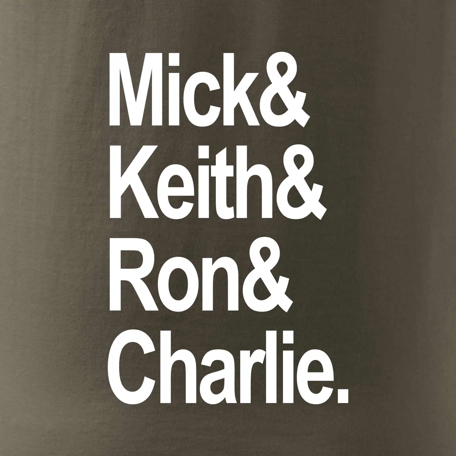 Mick Keith Ron Charlie