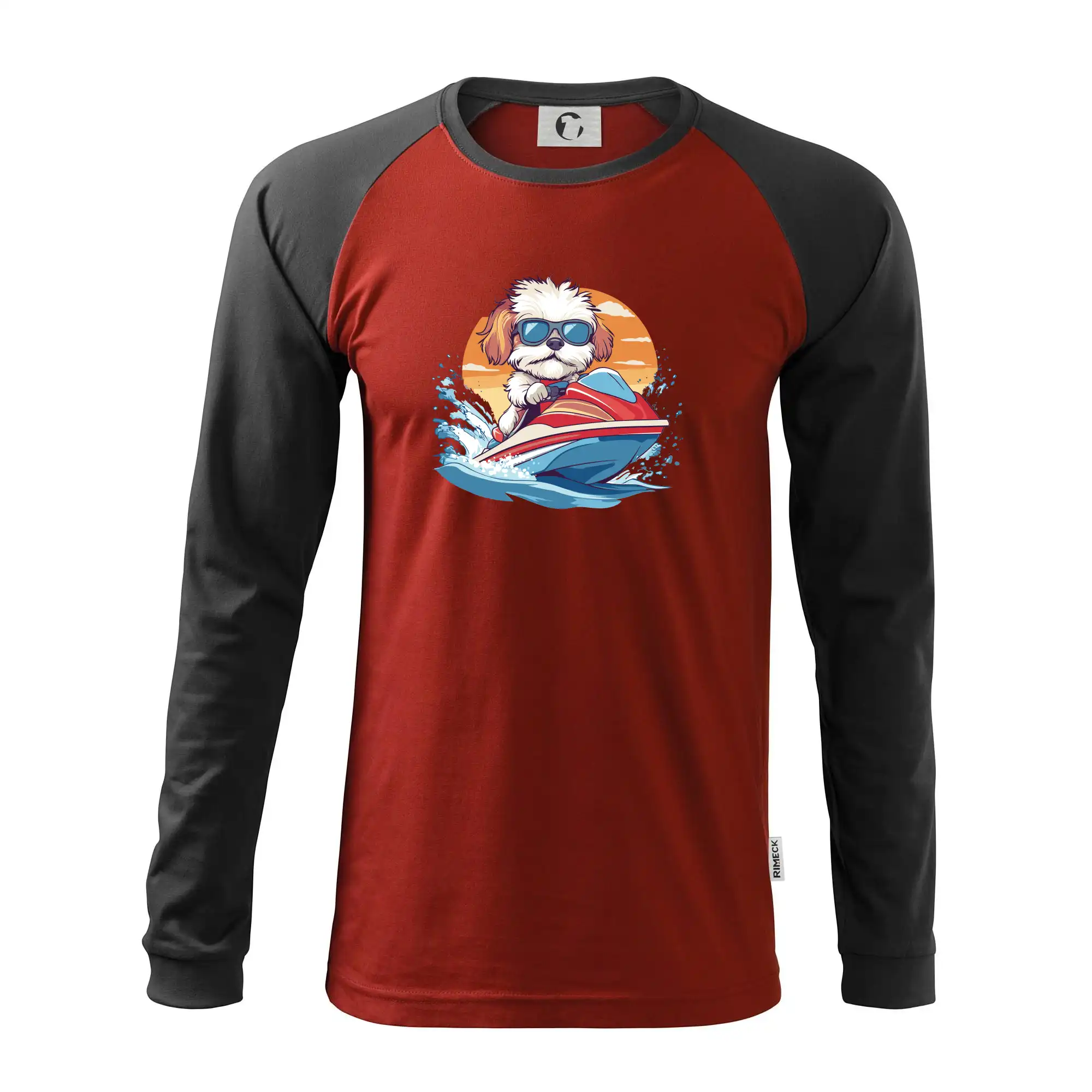 Bišonek na vodním skútru