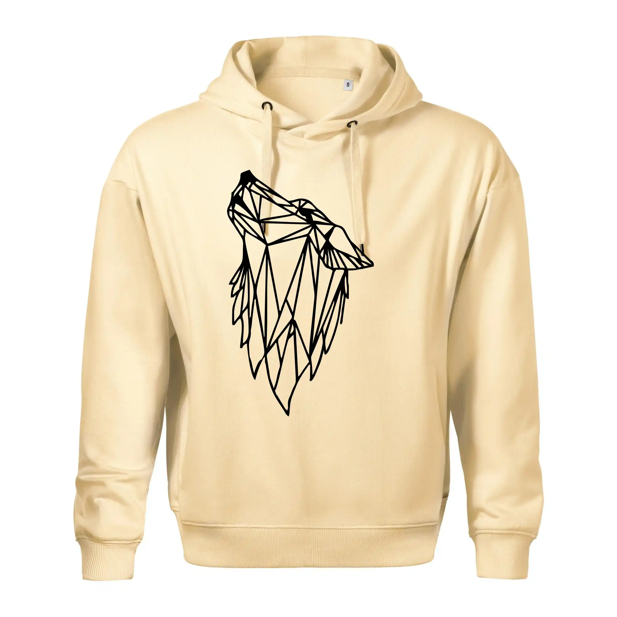 Geometrie - vlk - vyjící