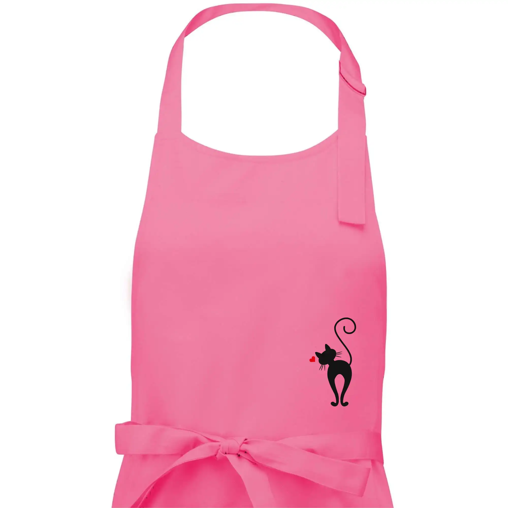 Zamilovaná kočka zezadu