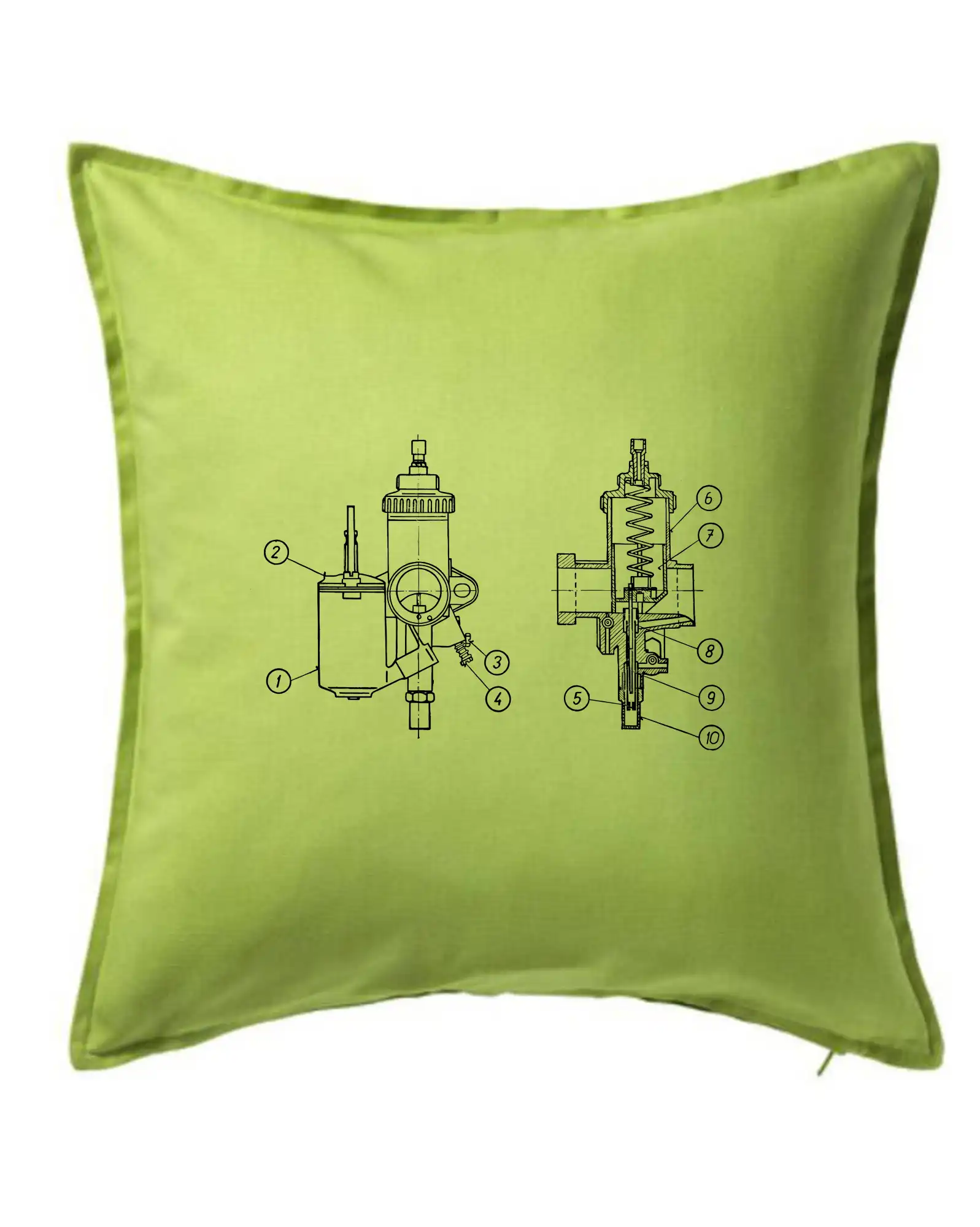 Auto tričká - Karburátor Jikov 2926 - Vankúš 50x50