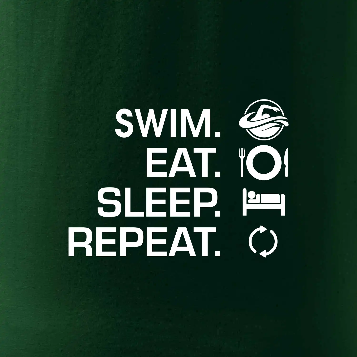 Eat sleep swim