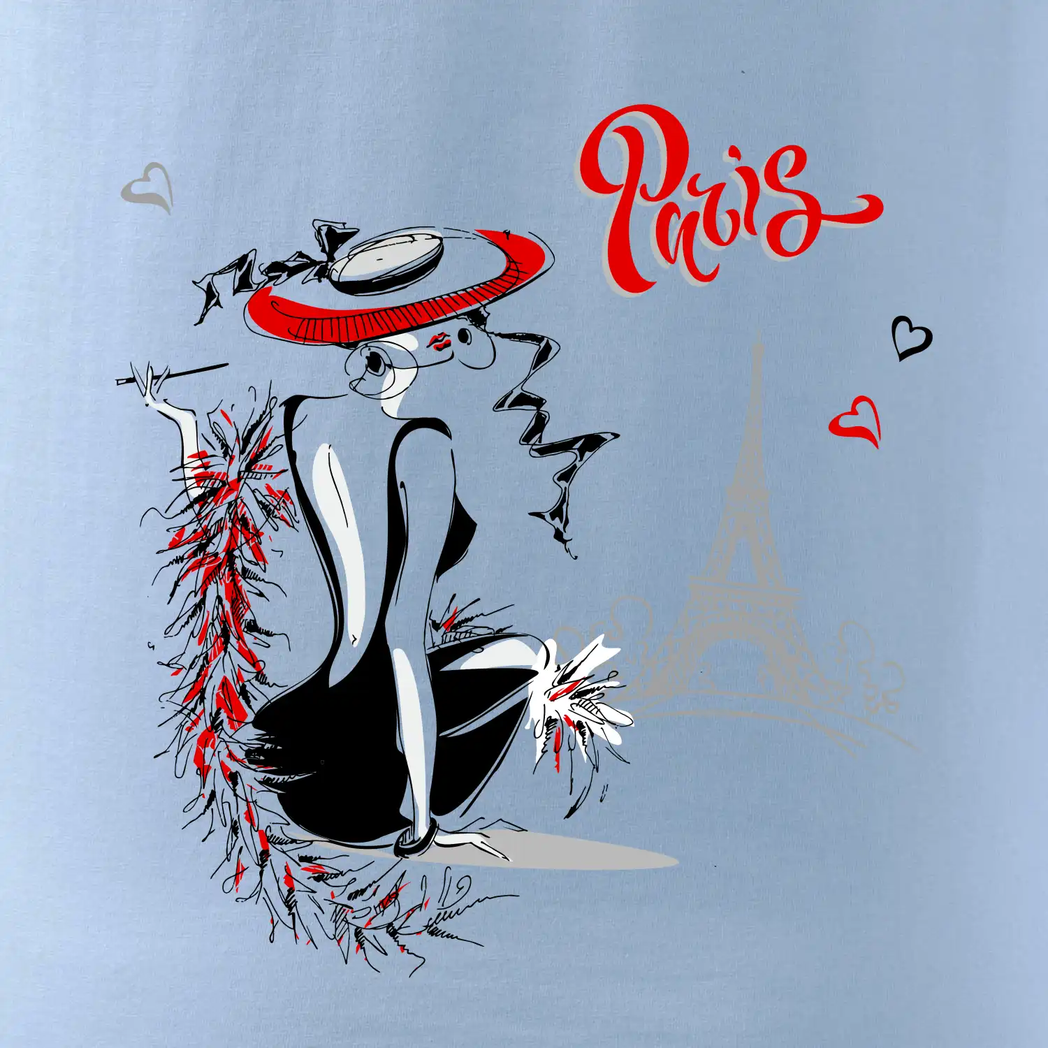 Fashion model Paris