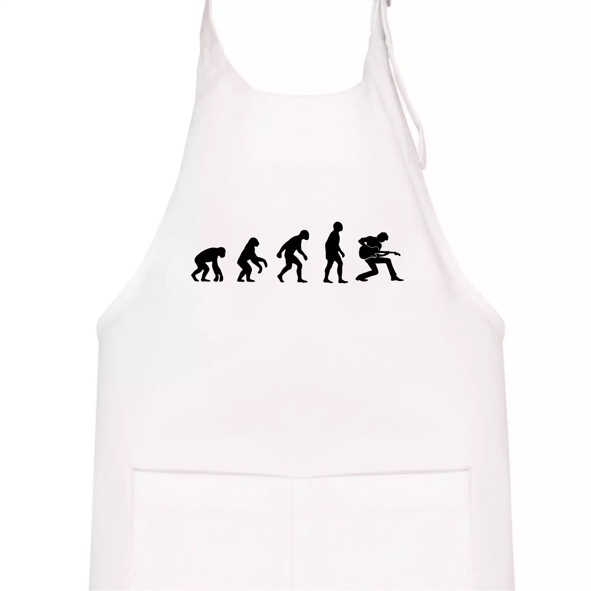 Evoluce kytarista - klečící