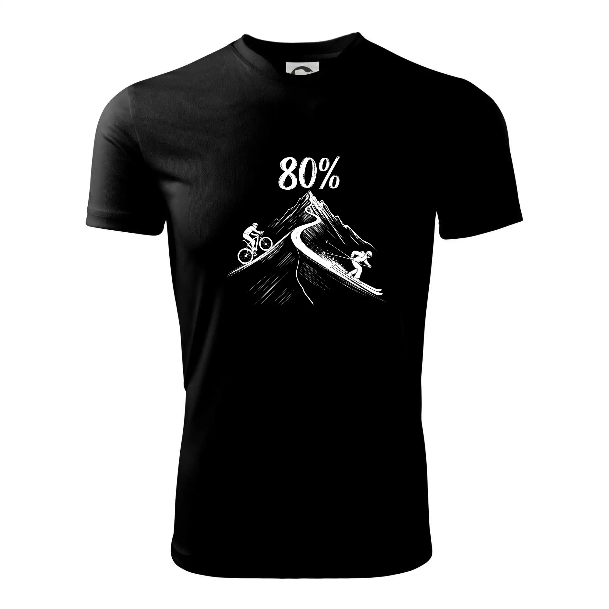 Narozeniny cyklista a lyžař 80