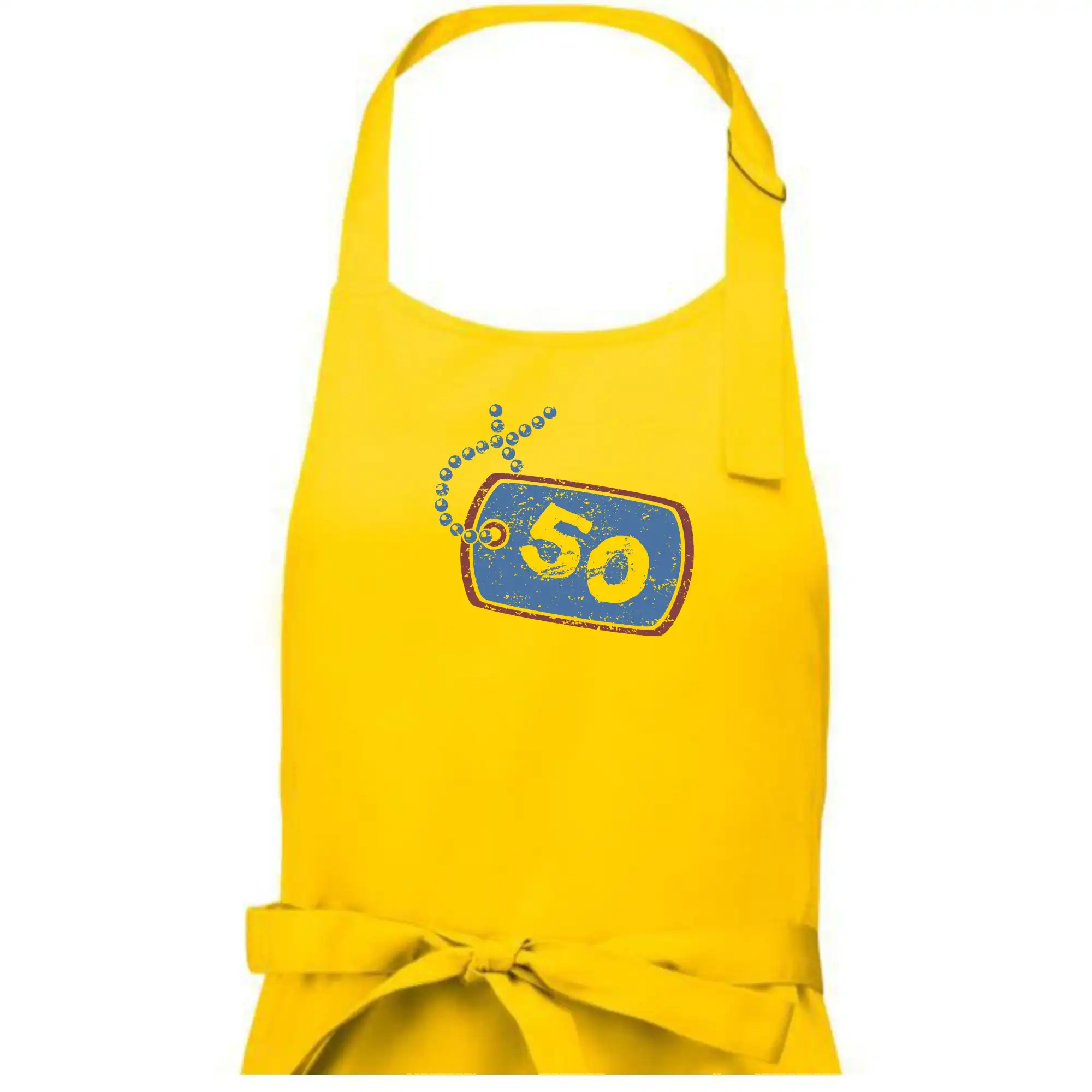 50 na krku štítek
