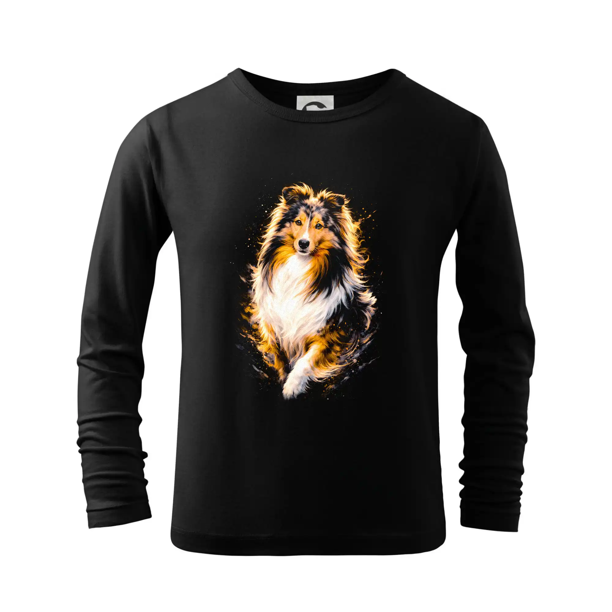 Ostatné psie plemená - Obrázok poltón Šeltia - Tričko detské Long Sleeve