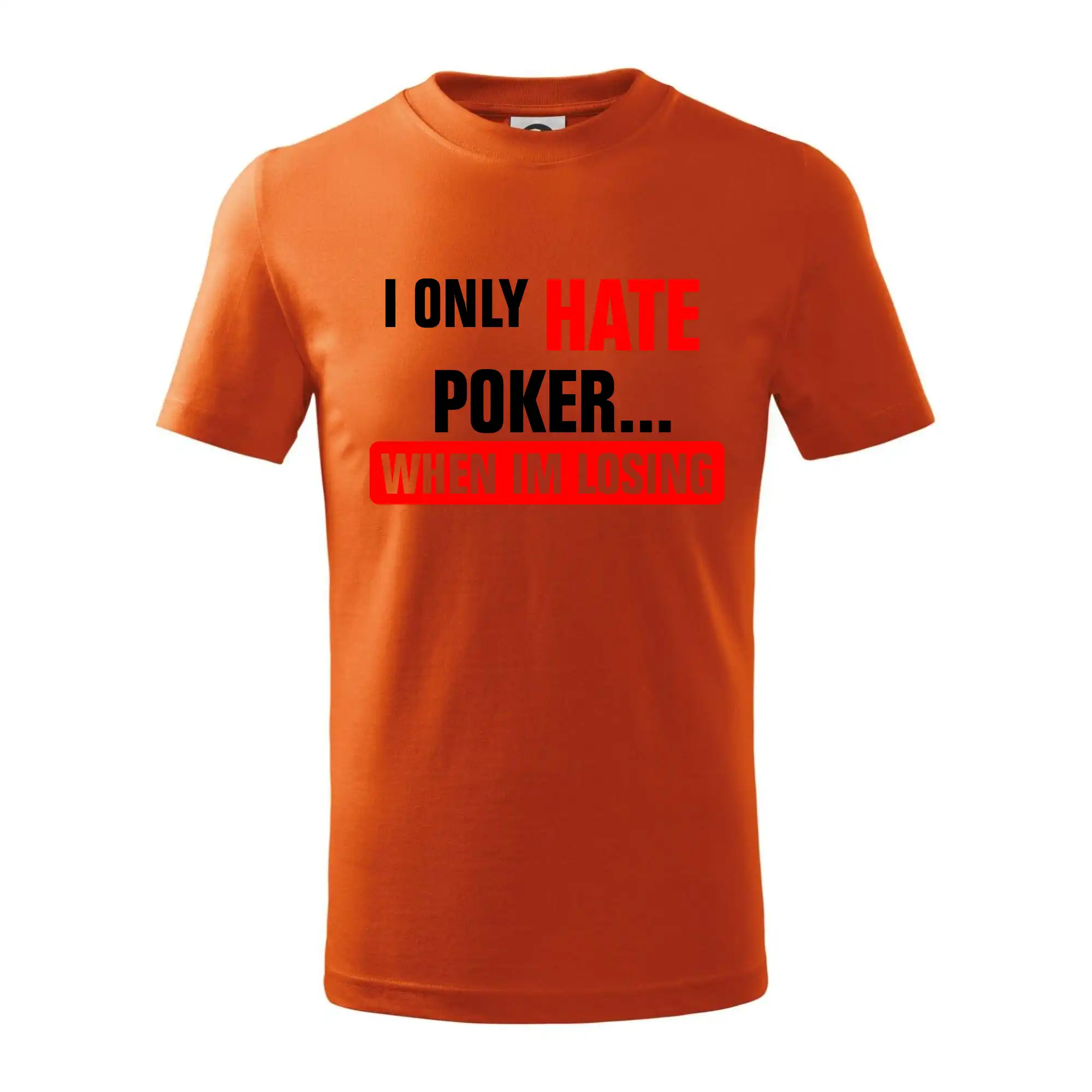 Poker tričká - Hate poker - Tričko detské bavlnené
