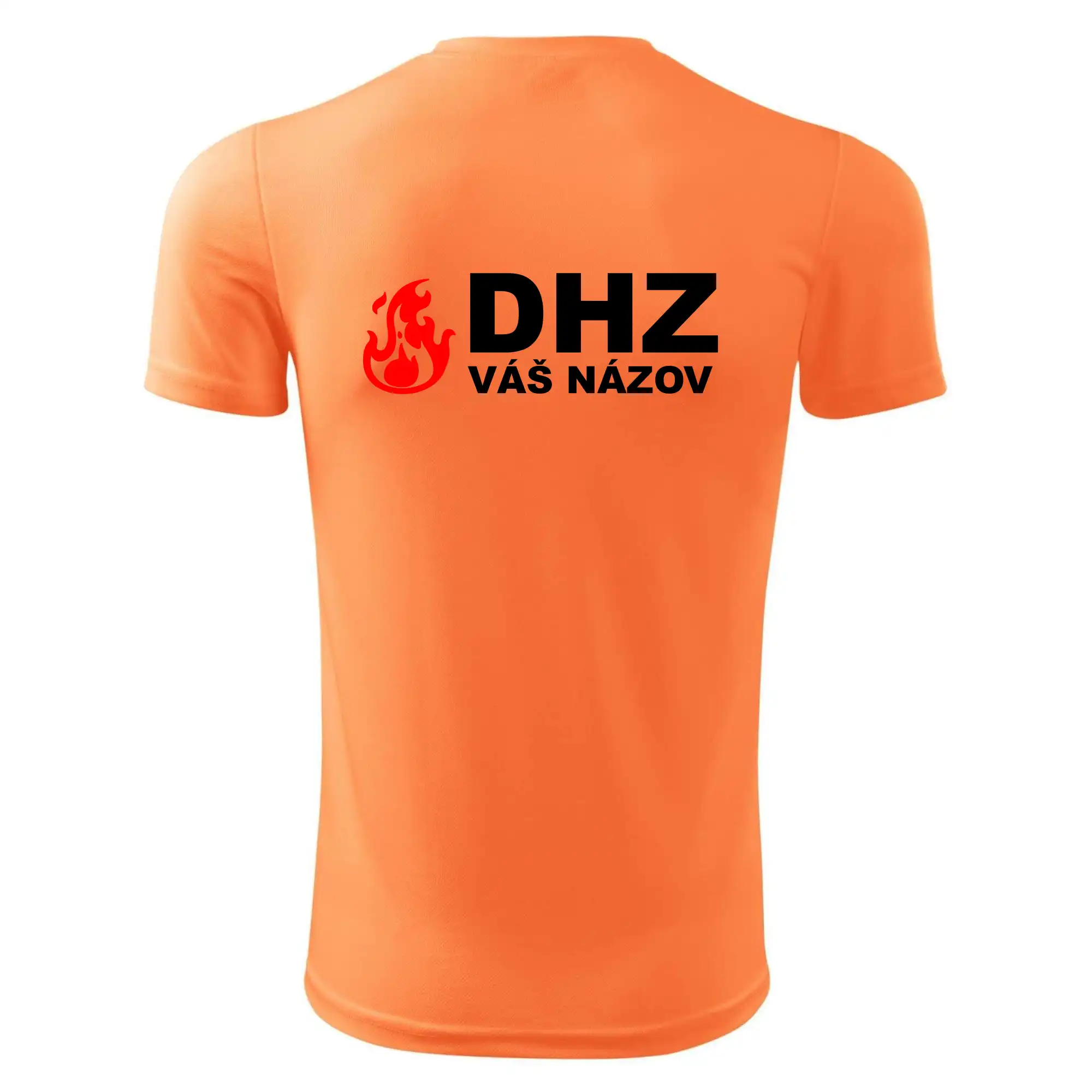 DHZ (oheň, firesport, názov sboru - vlastný nápis)