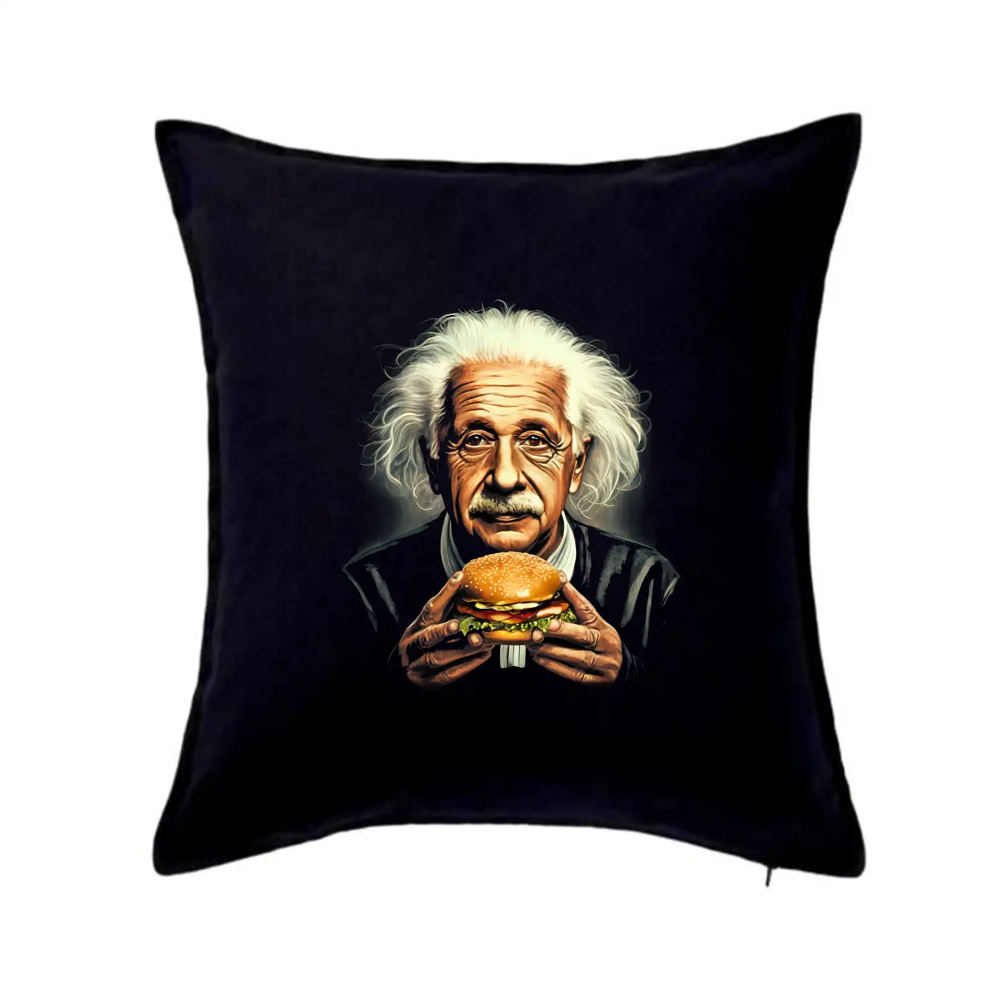 Grafické tričká - Geniální hamburger - Vankúš 50x50