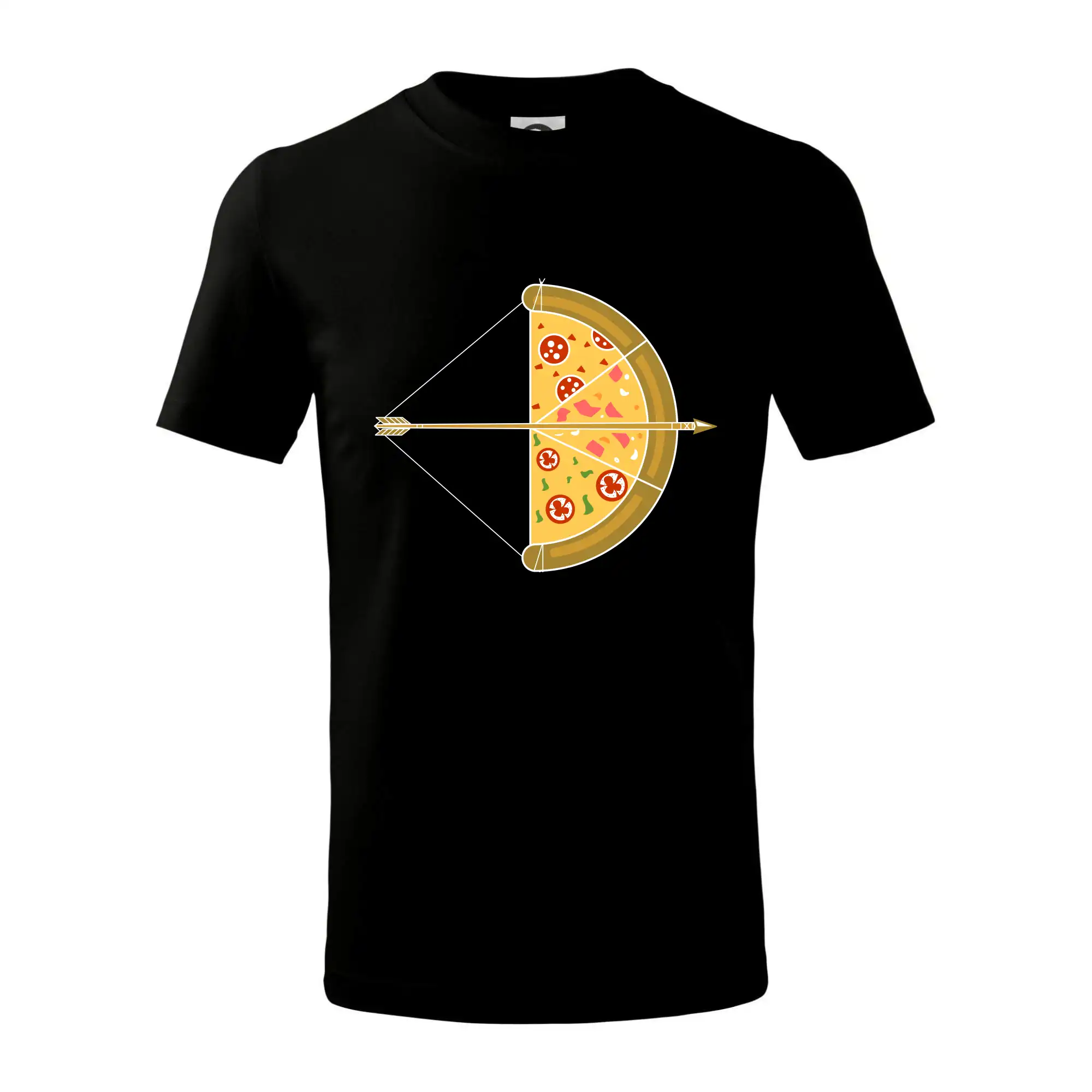 Šíp a pizza - Tričko detské bavlnené