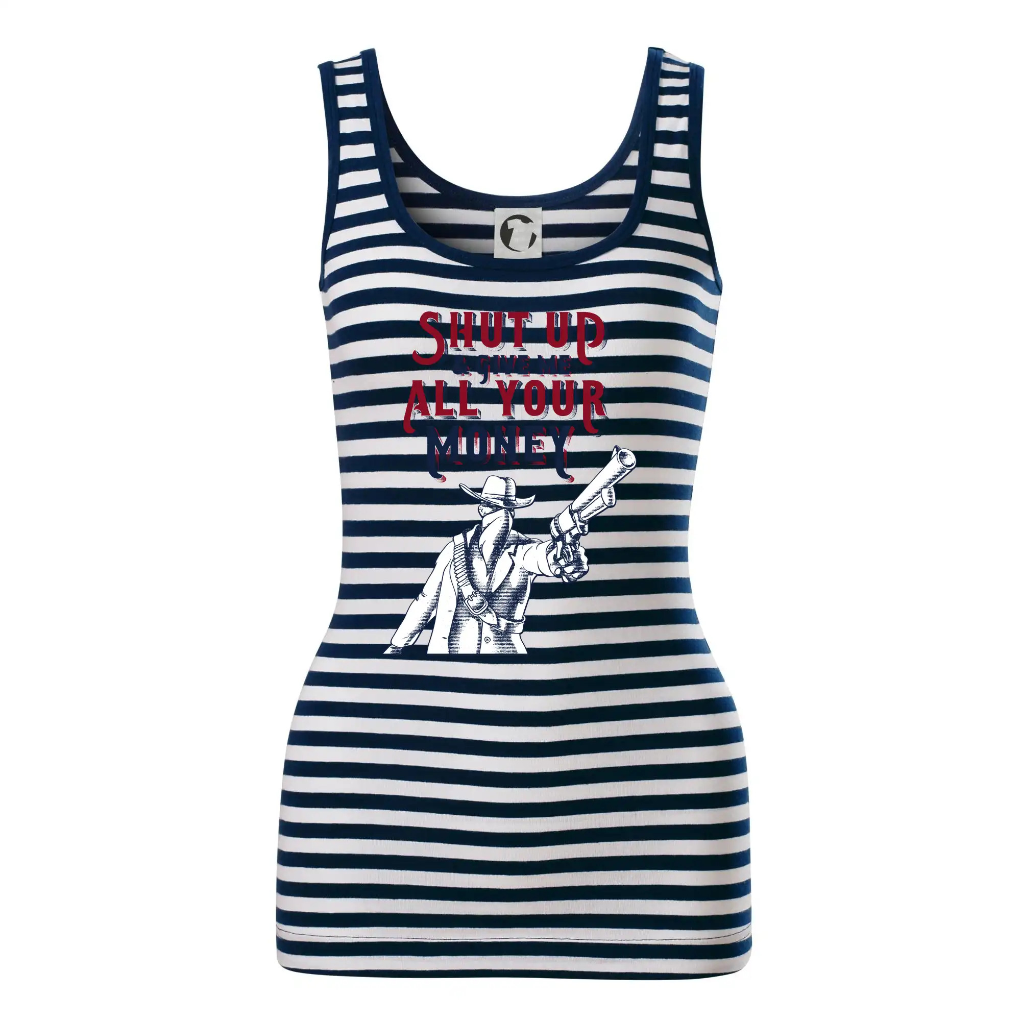 Ostatné nápisy - Shut Up and Give Me All Your Money - Sailor tielko na vodu