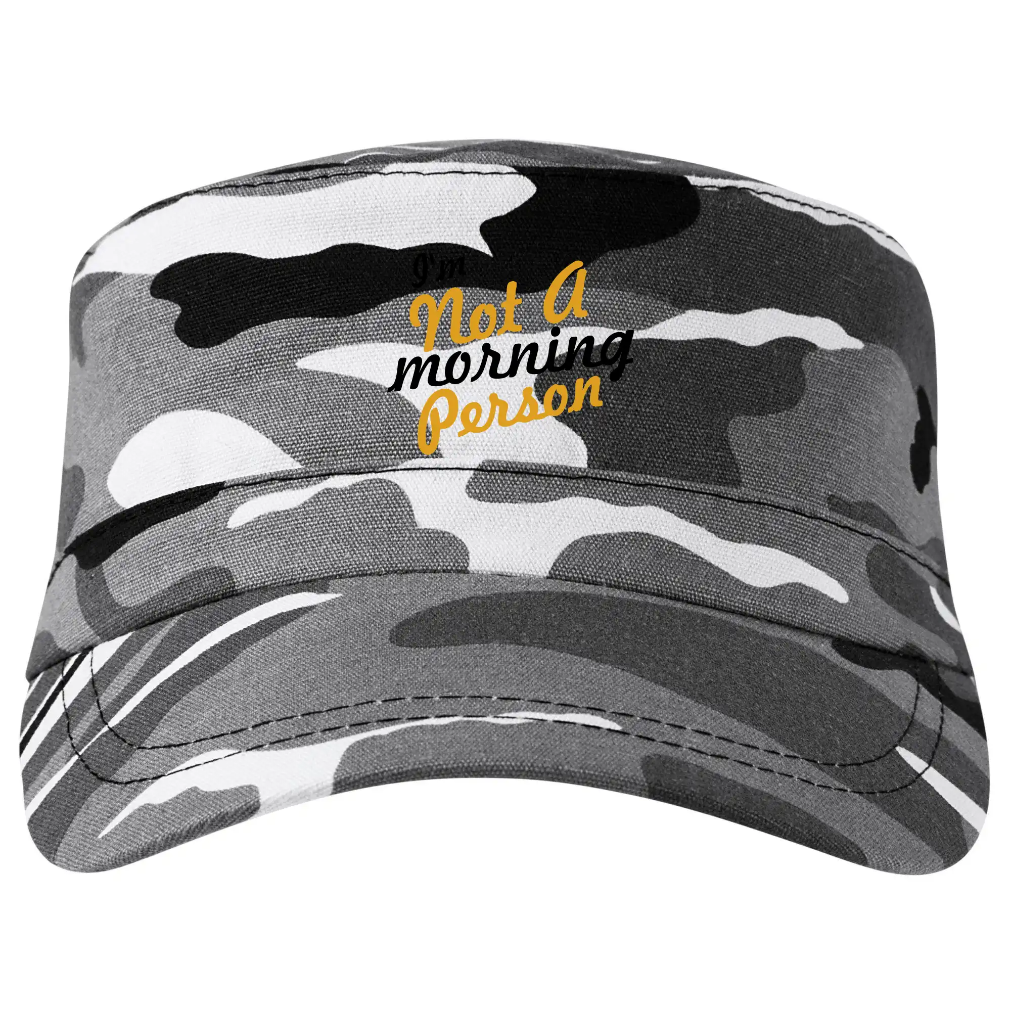 Ostatné nápisy - I'm not a morning person - Šiltovka CAMO