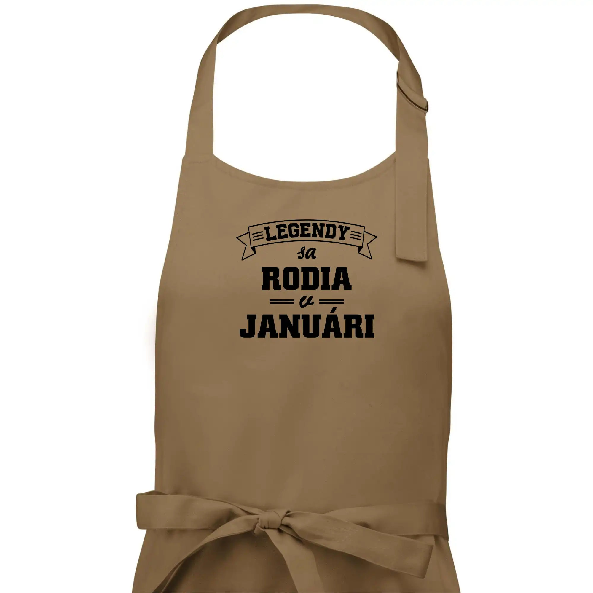 Tričká pre narodených v januári - Legendy sa rodia v januári - Dámska zástera na varenie