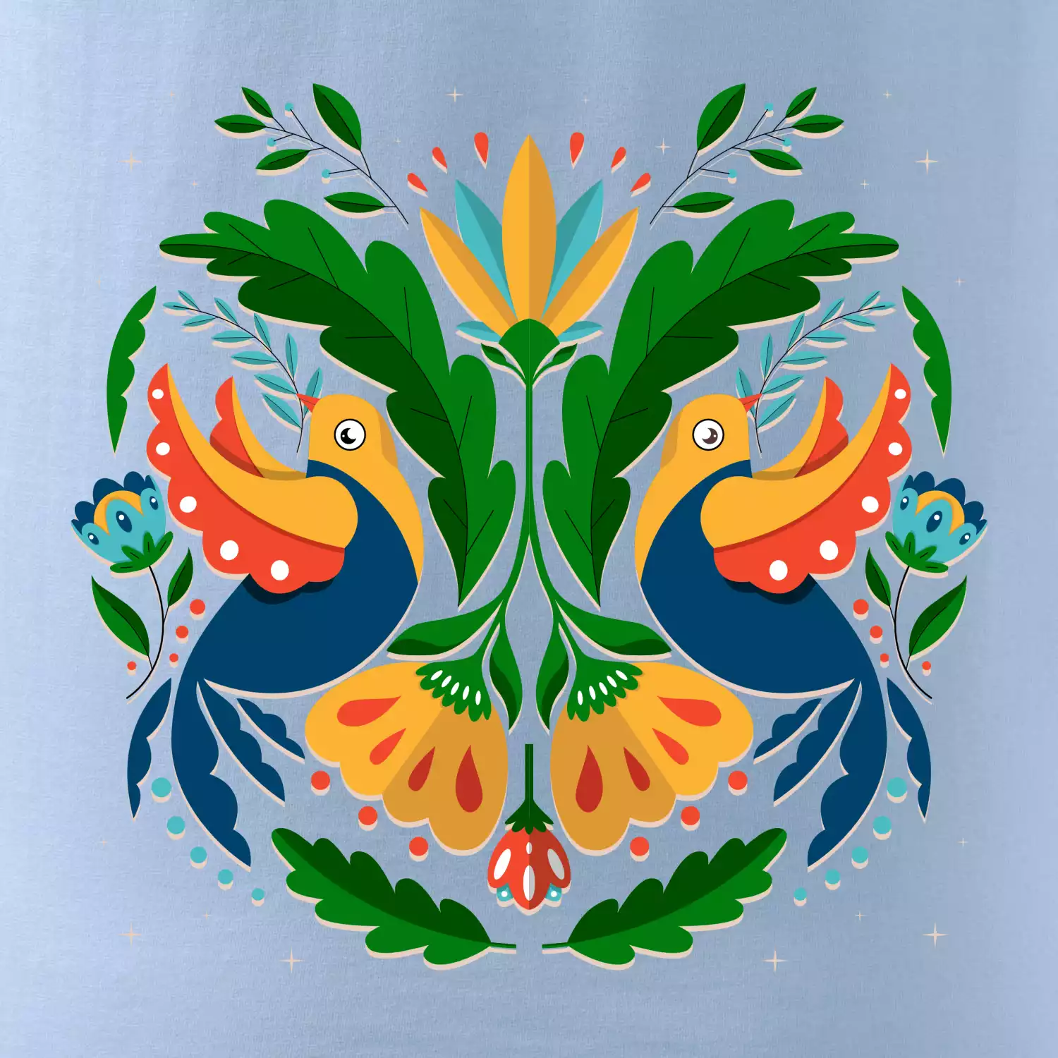 Folklor - dvě holubice